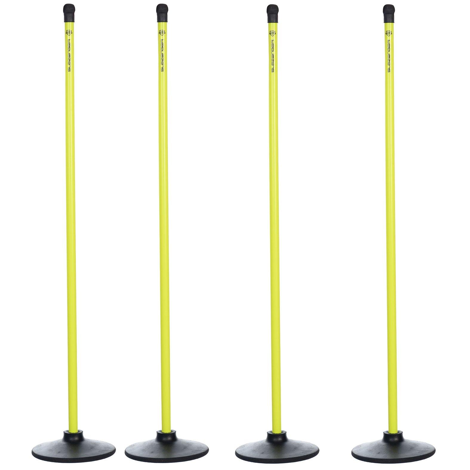 Neutral - Slazenger - Slazenger Yellow Rounders Posts & Bases