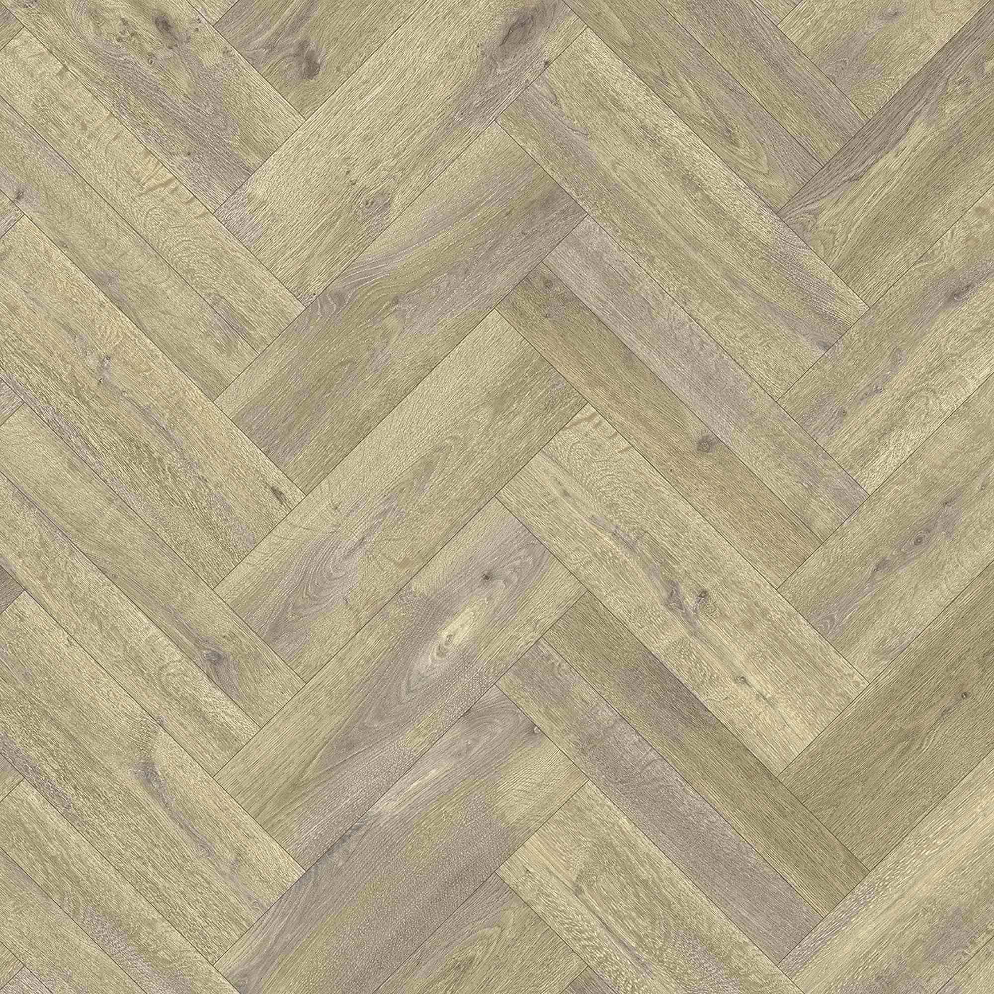 Natural - Homemaker - Vinyl Herringbone Flooring Natural - 3