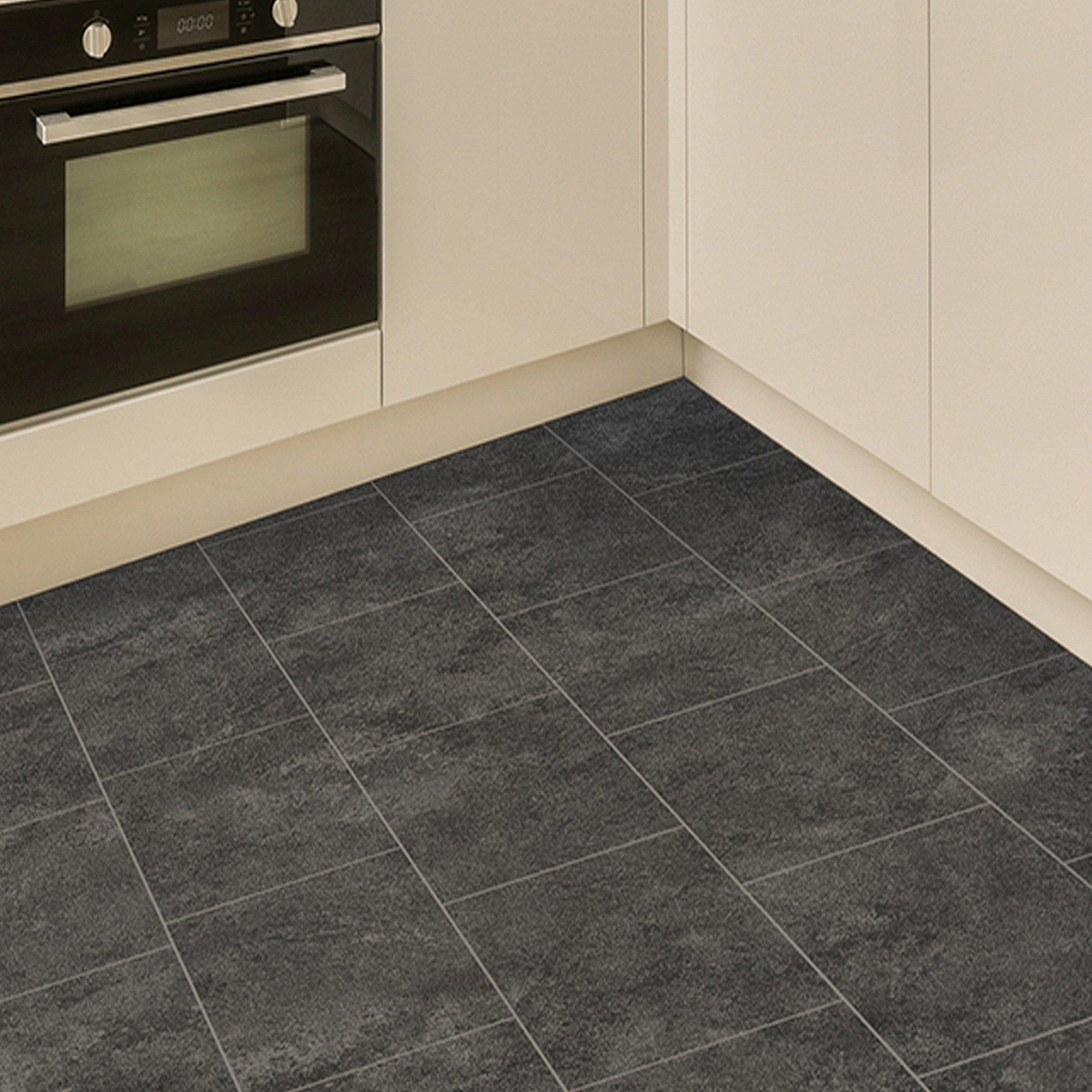 Anthracite - Homemaker - Vinyl Slate Flooring Anthracite - 1