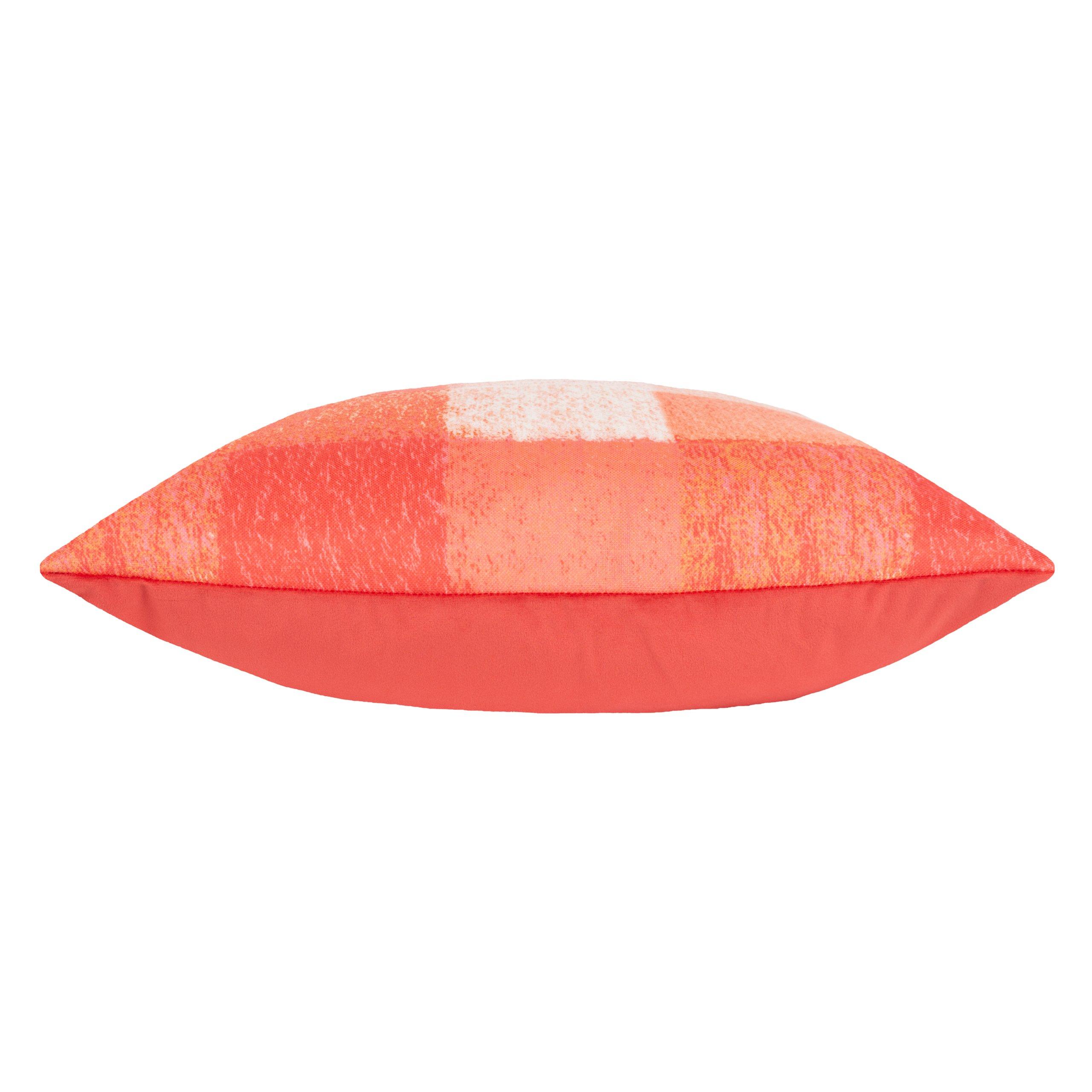 Pink - Furn - Alma Check Cushion - 3