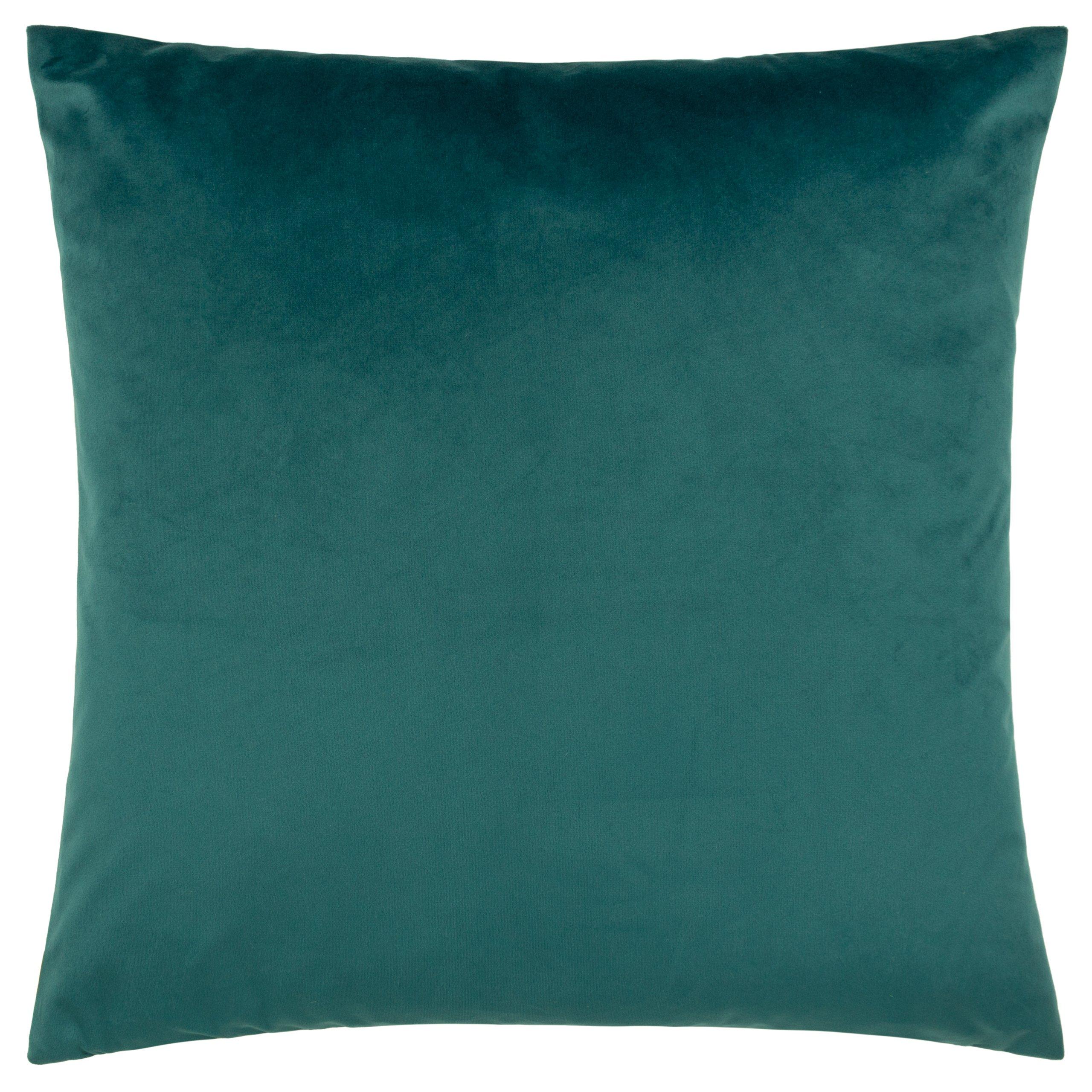Green - furn. - Alma Check Cushion - 2