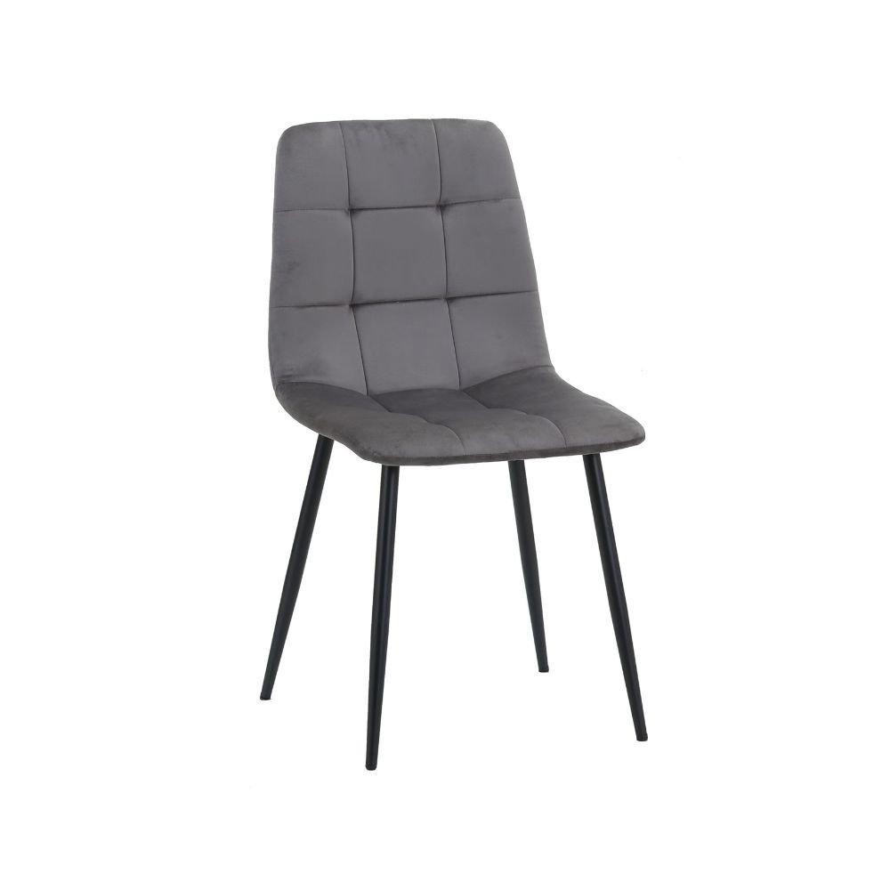 Black - Birlea - Axel Oval Fluted Dining Table With 4 Chairs - 11