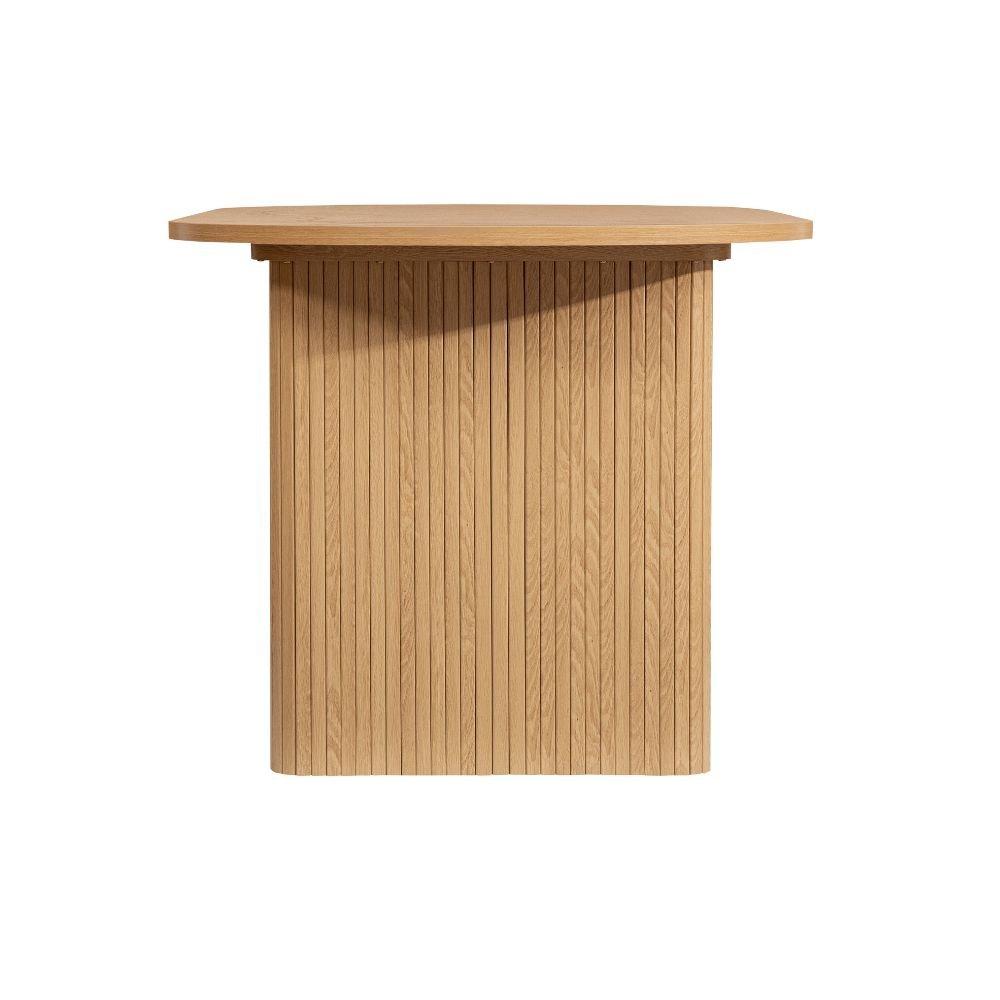 Nude - Birlea - Axel Oval Fluted Dining Table With 4 Chairs - 9