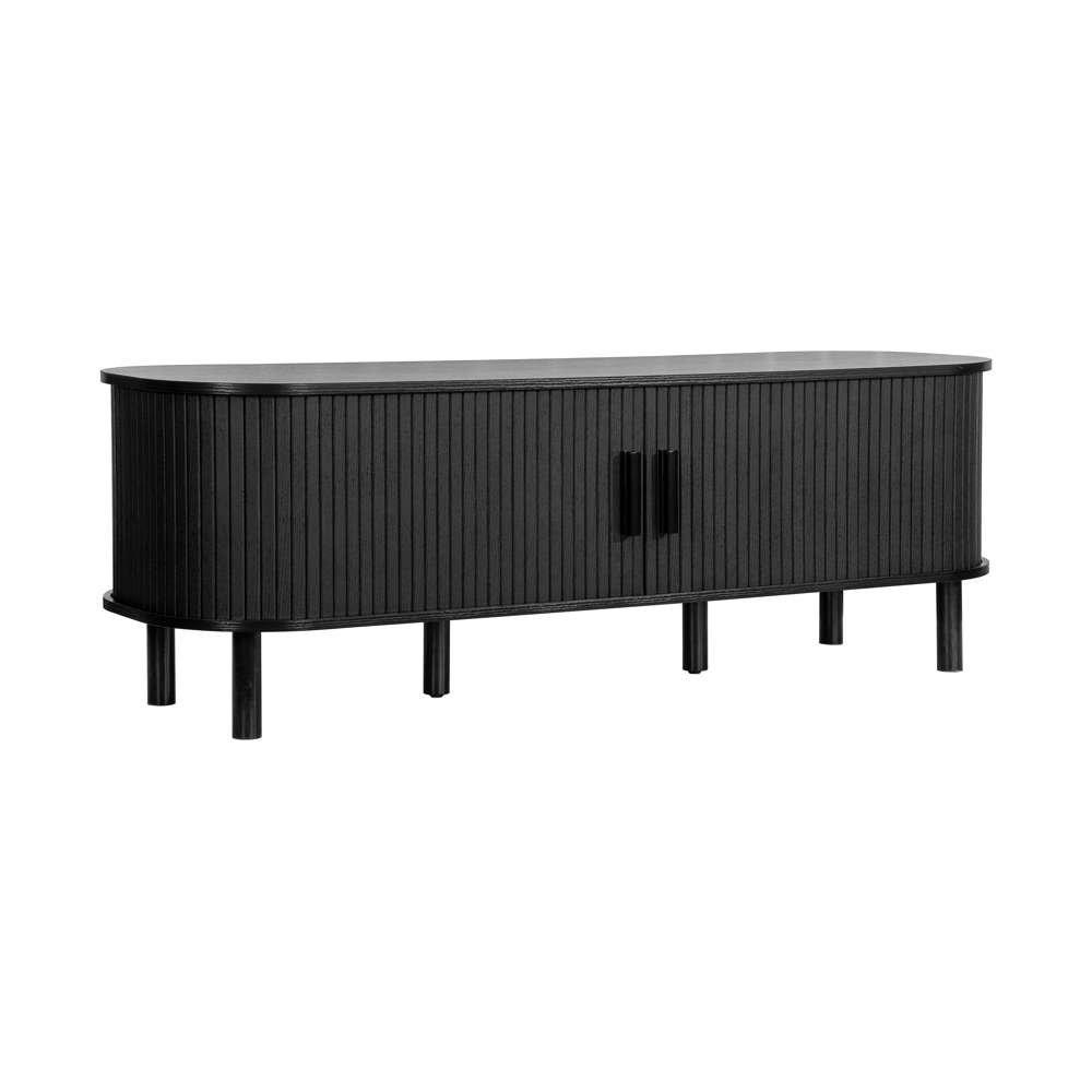 Black - Birlea - Axel Fluted TV Unit - 8