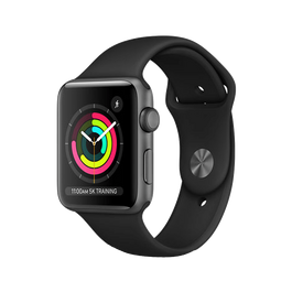 Apple GAME Watch Series 3 42mm GPS Space Grey Refurbished