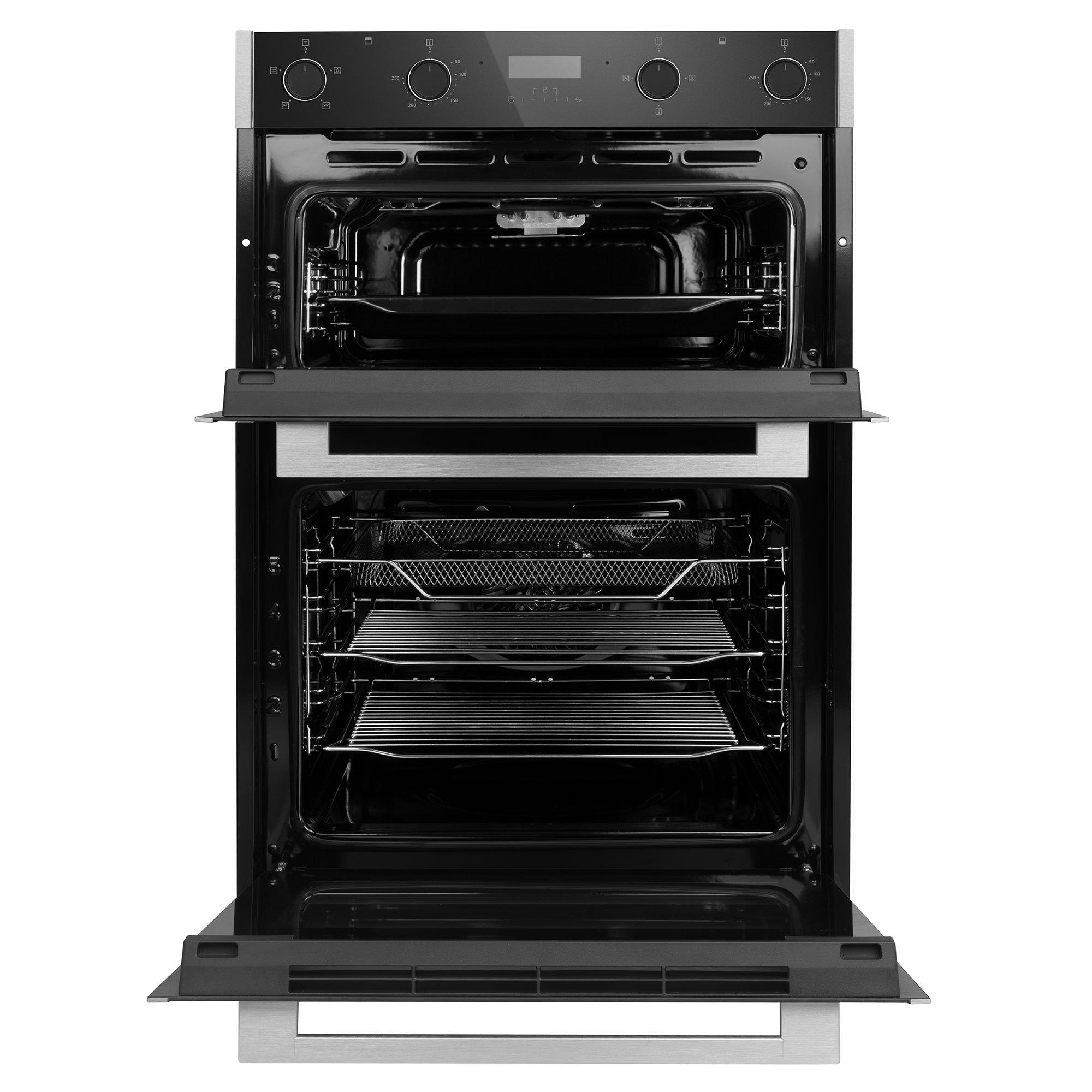 Black - Russell Hobbs - RH89DEO2003BS Built-In Electric Double Oven - 3