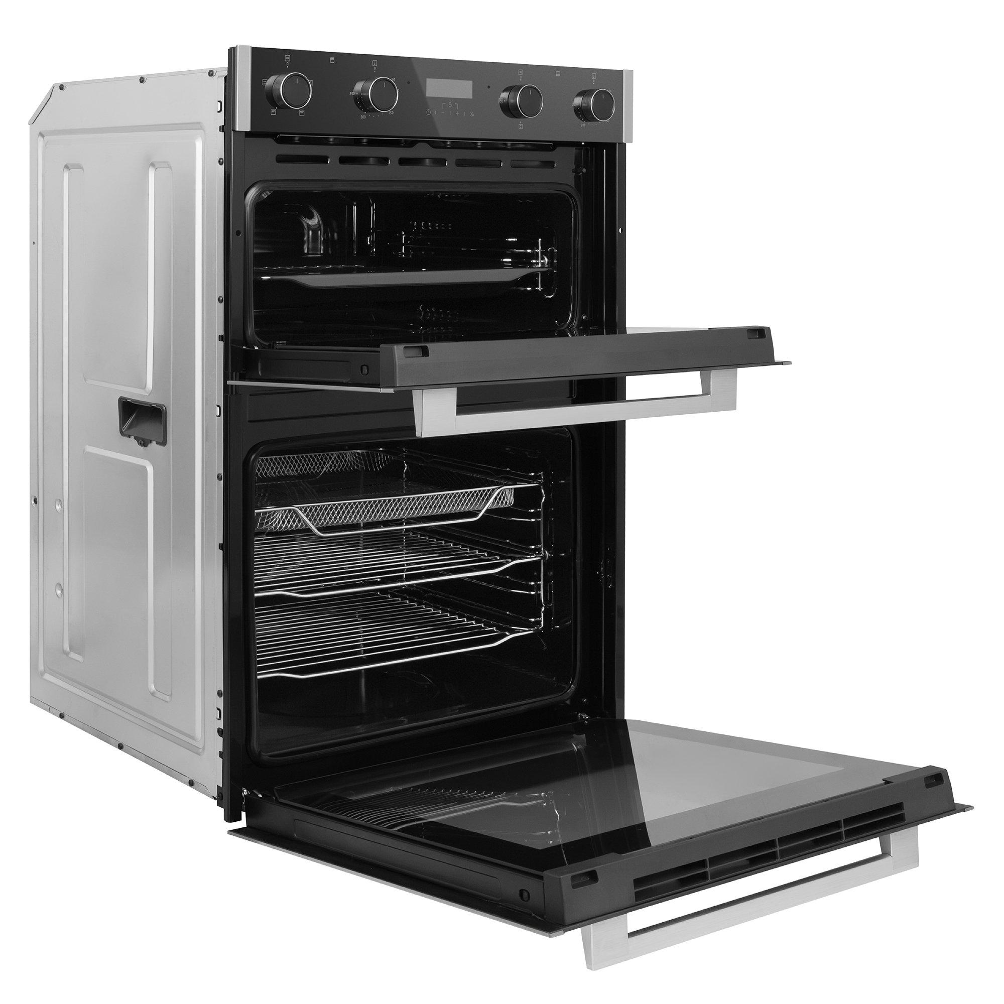 Black - Russell Hobbs - RH89DEO2003BS Built-In Electric Double Oven - 4