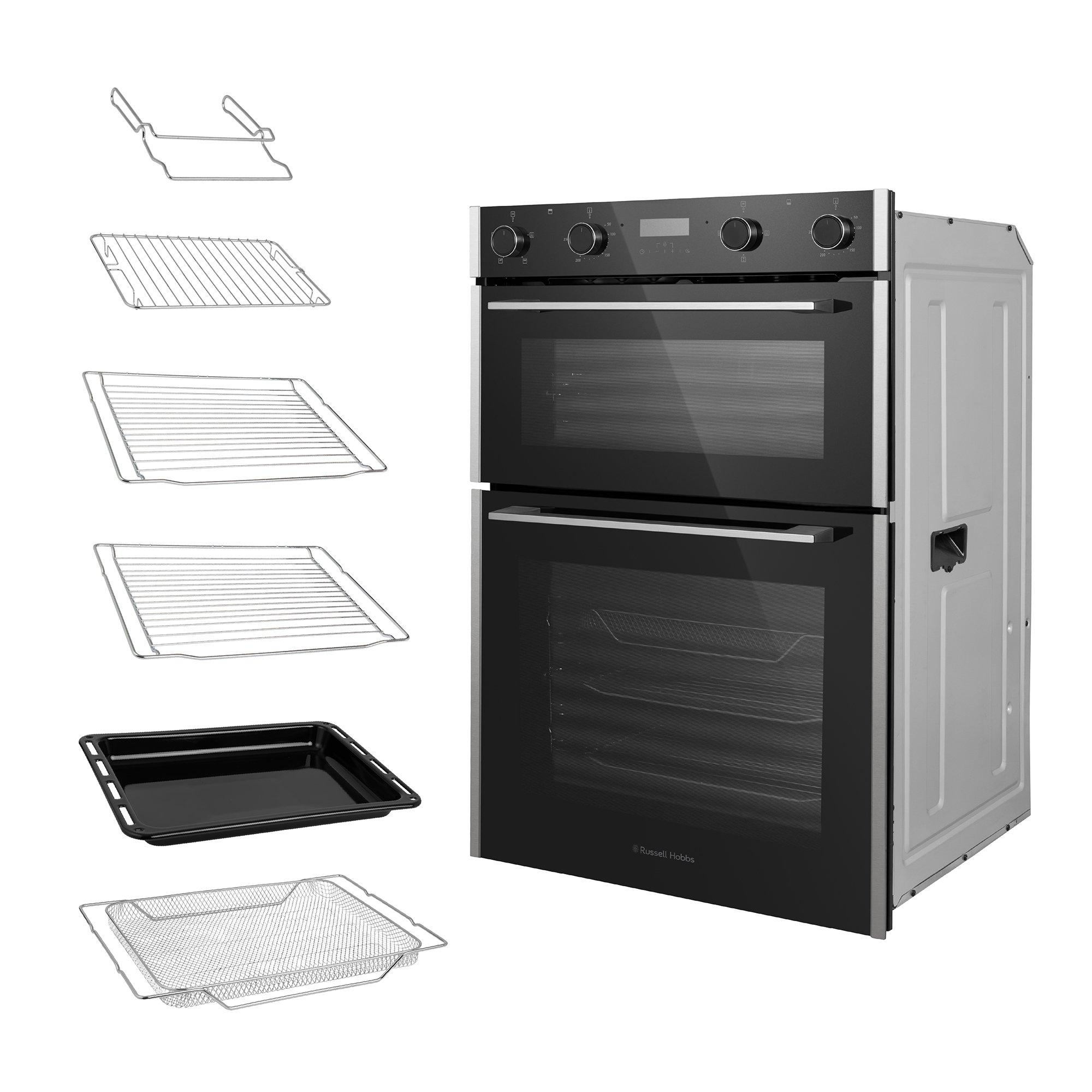Black - Russell Hobbs - RH89DEO2003BS Built-In Electric Double Oven - 5