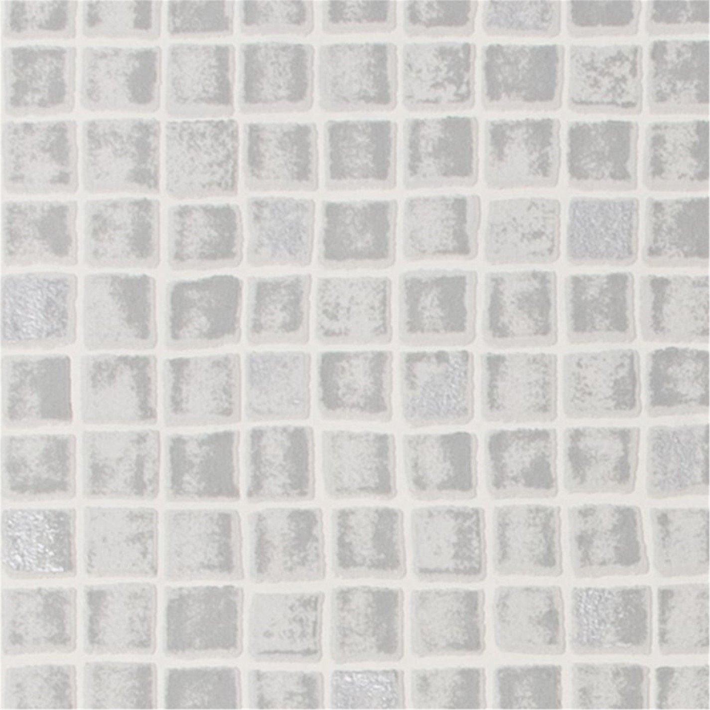 Grey - Contour - Antibac Spectrum Grey Mosaic Wallpaper - 4