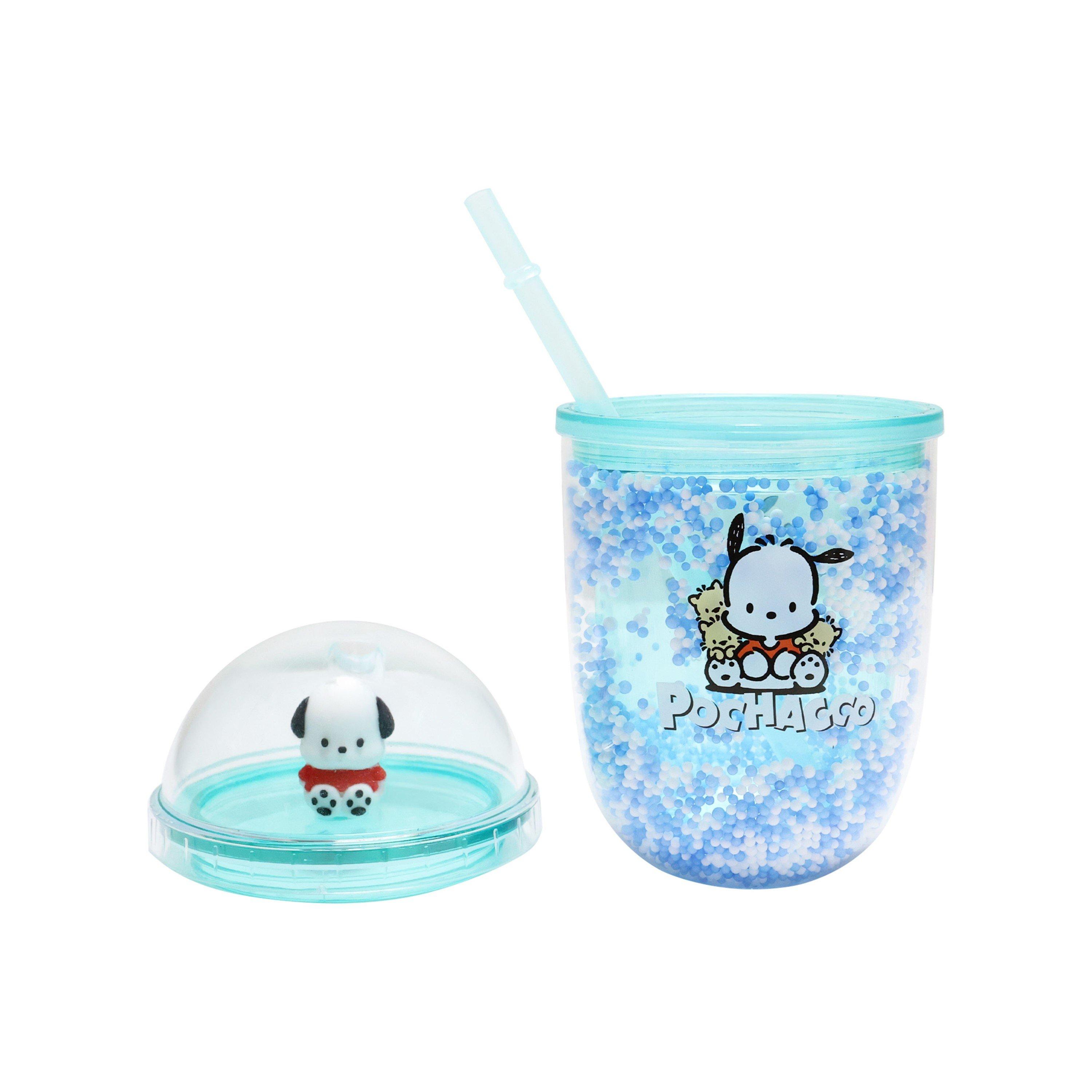 Blue - Hello Kitty - Pochacco Notebook Fidget Pen and Boba Cup - 3