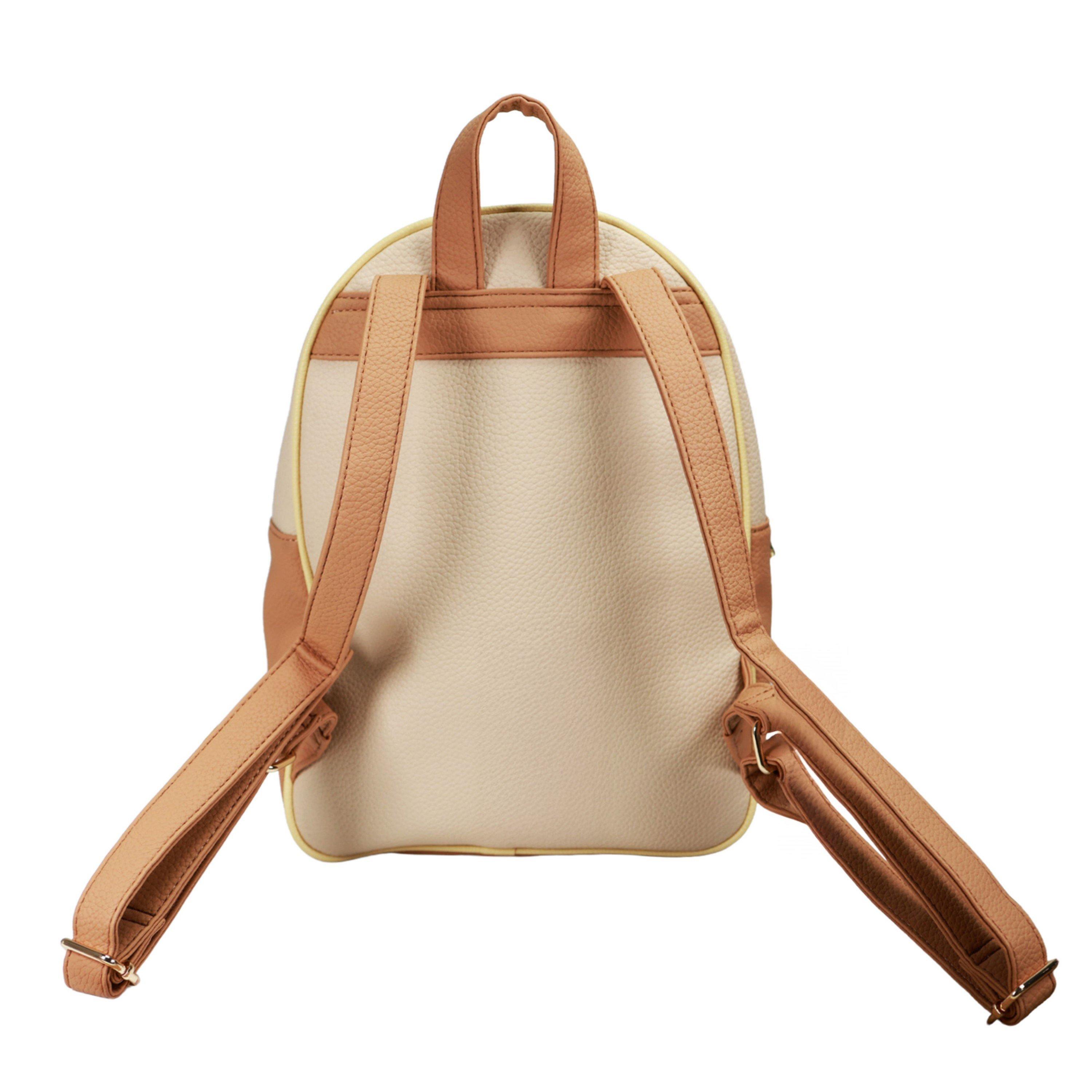 Beige - Snoopy - Snoopy Backpack - 2