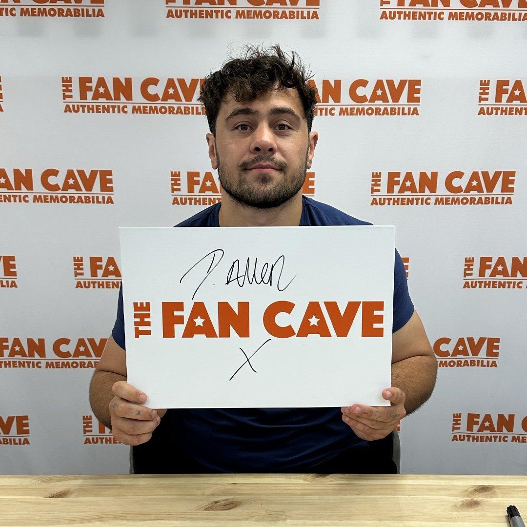 Red - The Fan Cave - Dave Allen Signed Red Glove Iconic Frame - 2