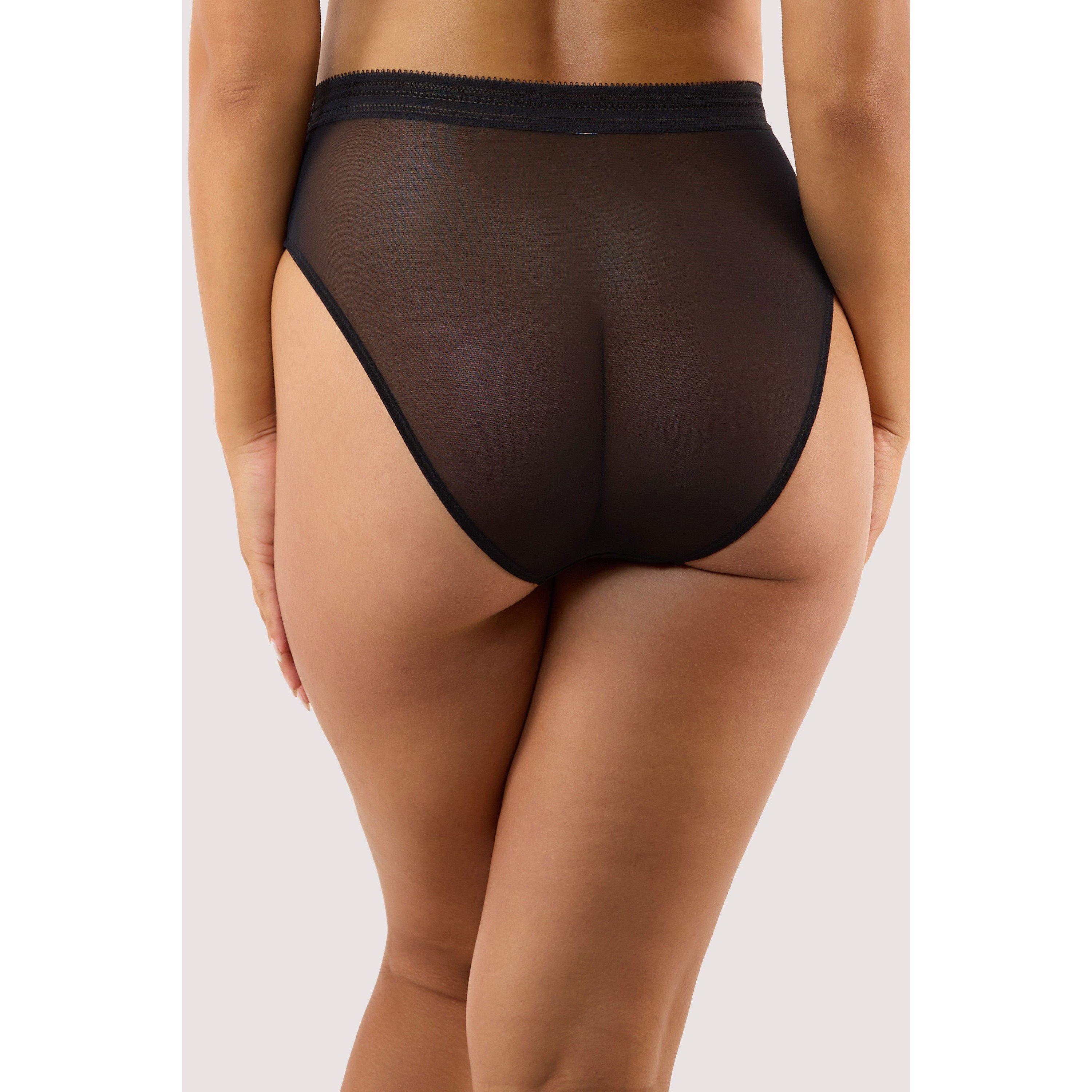 Black - Playful Promises - Icon Black High Waist Brief - 3