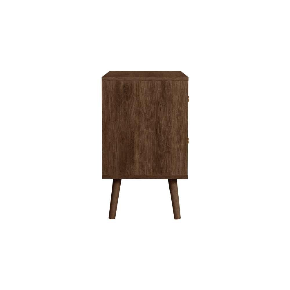 Brown - Birlea - Herringford 2 Drawer Bedside - 8