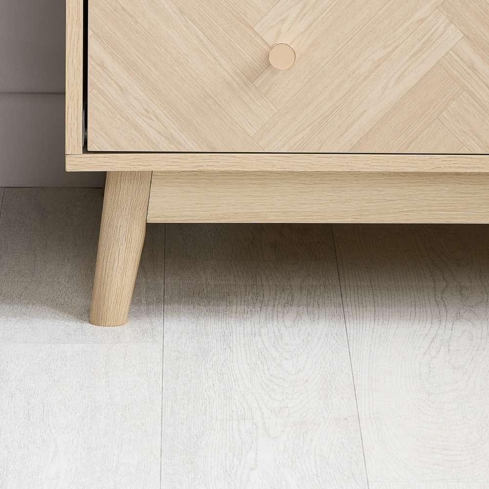 Nude - Birlea - Herringford 2 Door 1 Drawer Wardrobe - 3