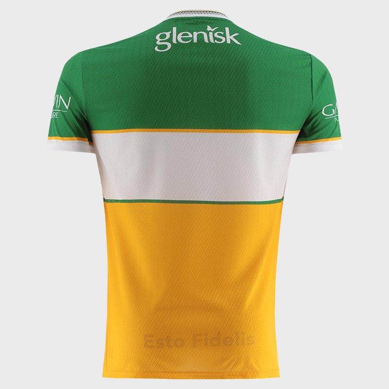 Green/Wht/Amber - ONeills - Offaly Home Tightfit Jersey Senior - 2