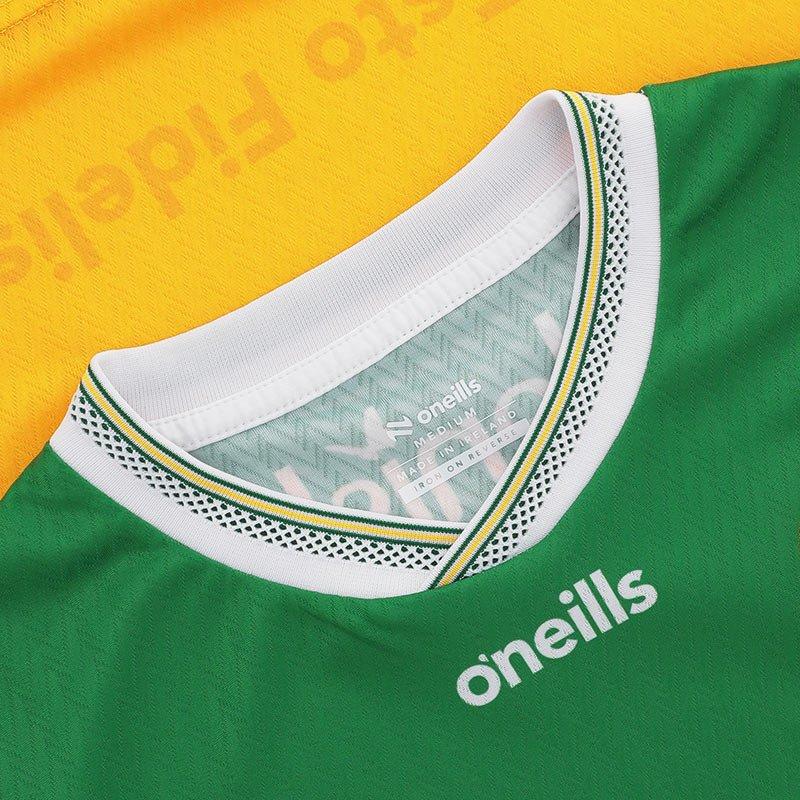 Green/Wht/Amber - ONeills - Offaly Home Tightfit Jersey Senior - 7