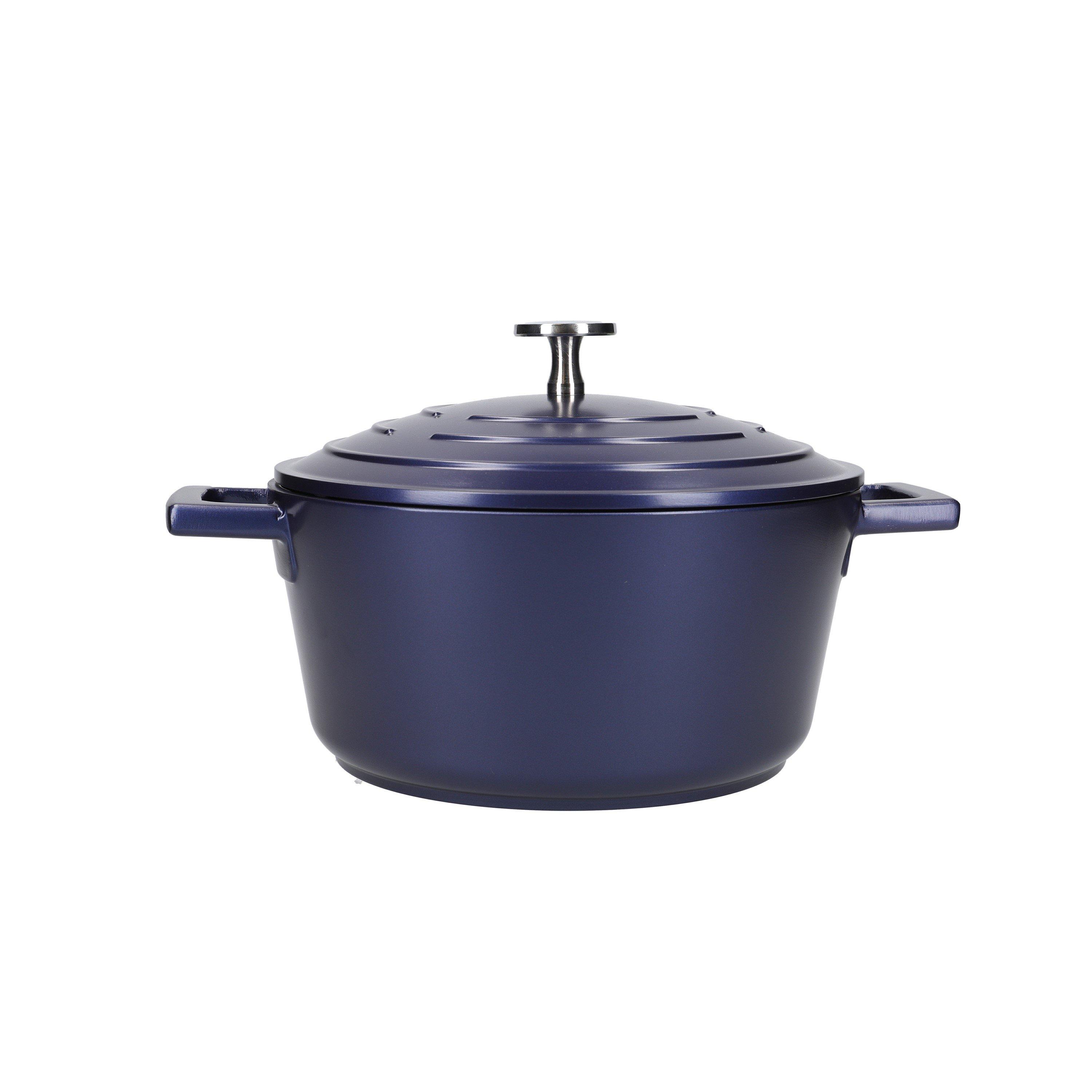 Masterclass  Lightweight Casserole Dish With Lid - Blue - 2.5L