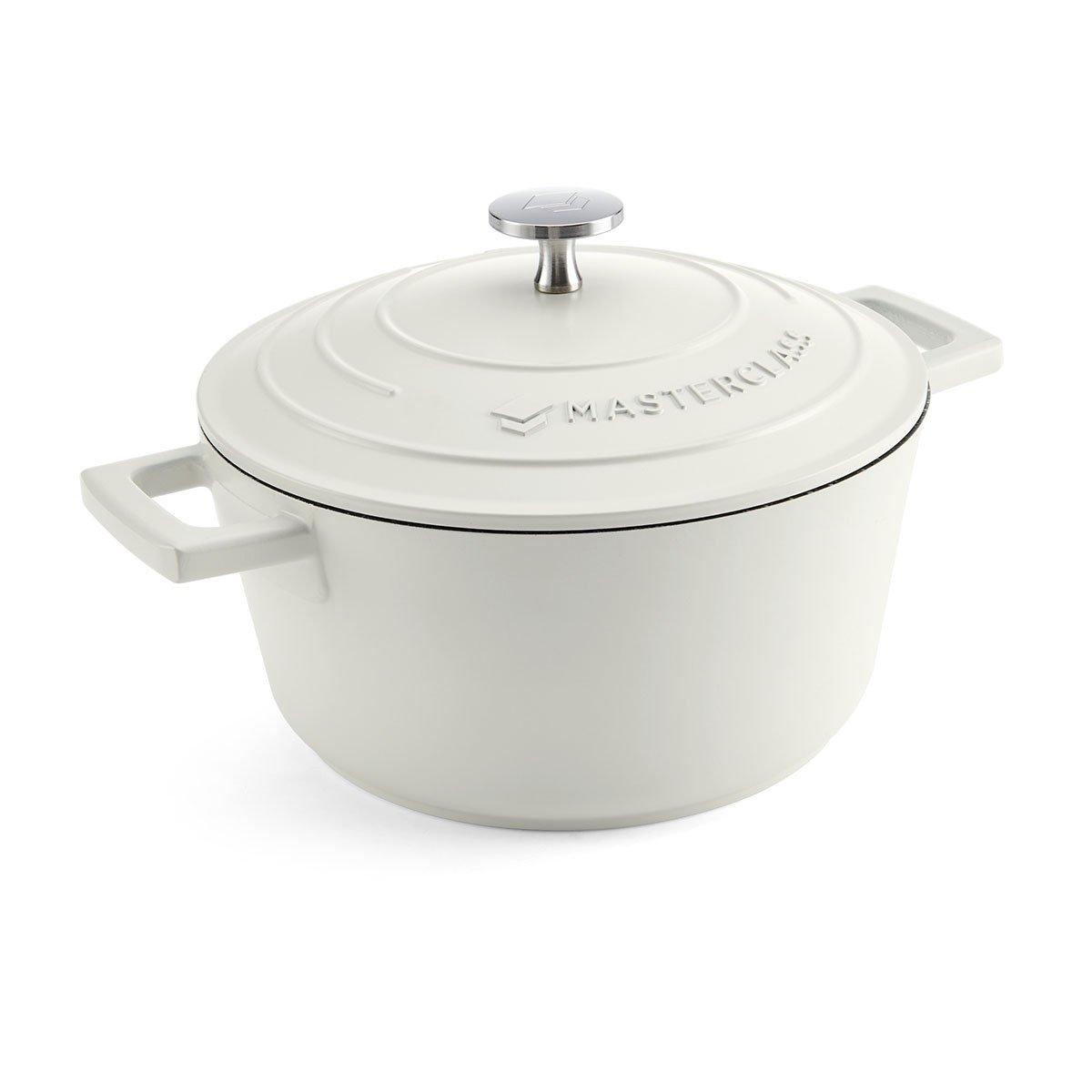 Masterclass  Cast Aluminium Casserole Dish - Cream - 2.5L