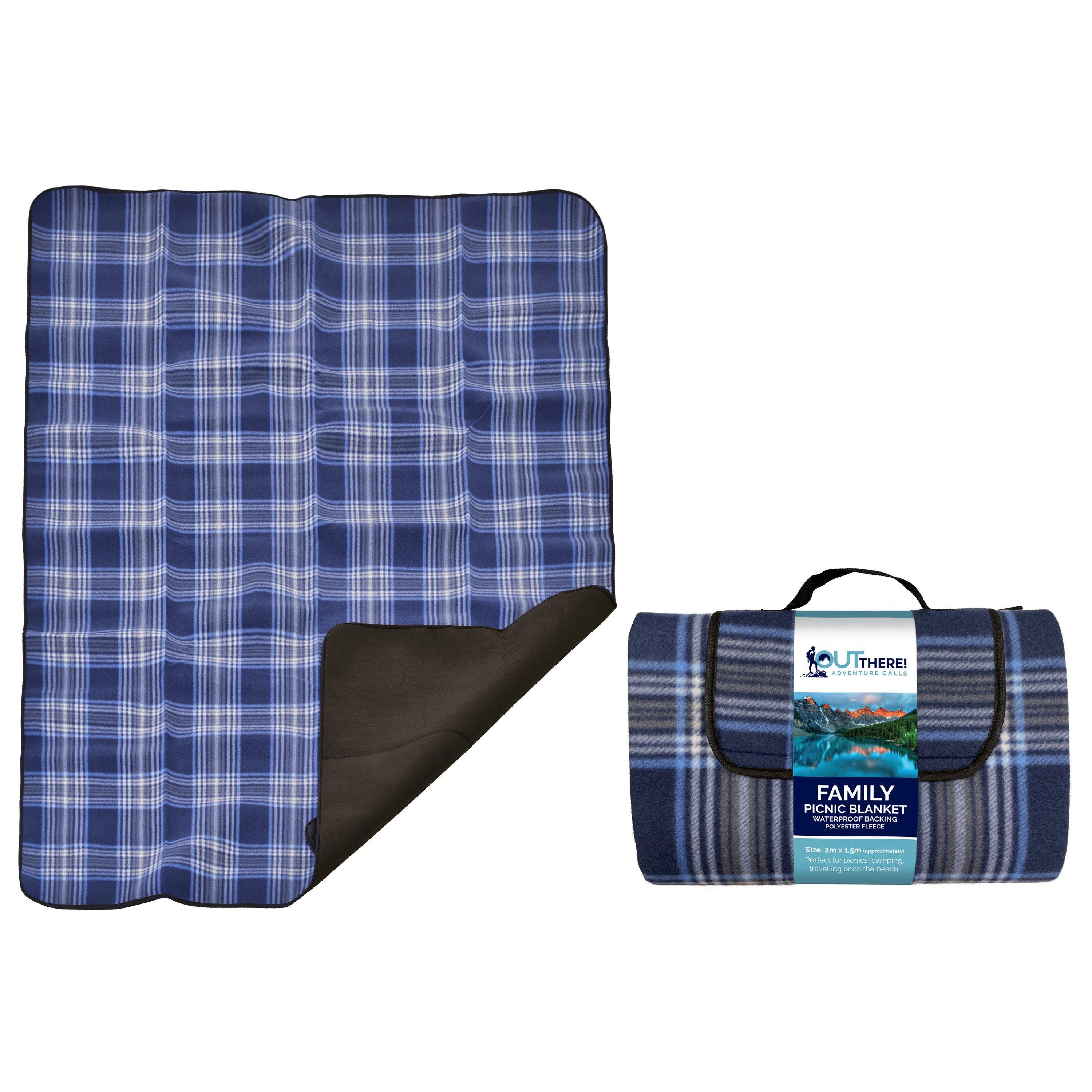 Outhere  Large Family Waterproof Picnic Blanket -  Colour