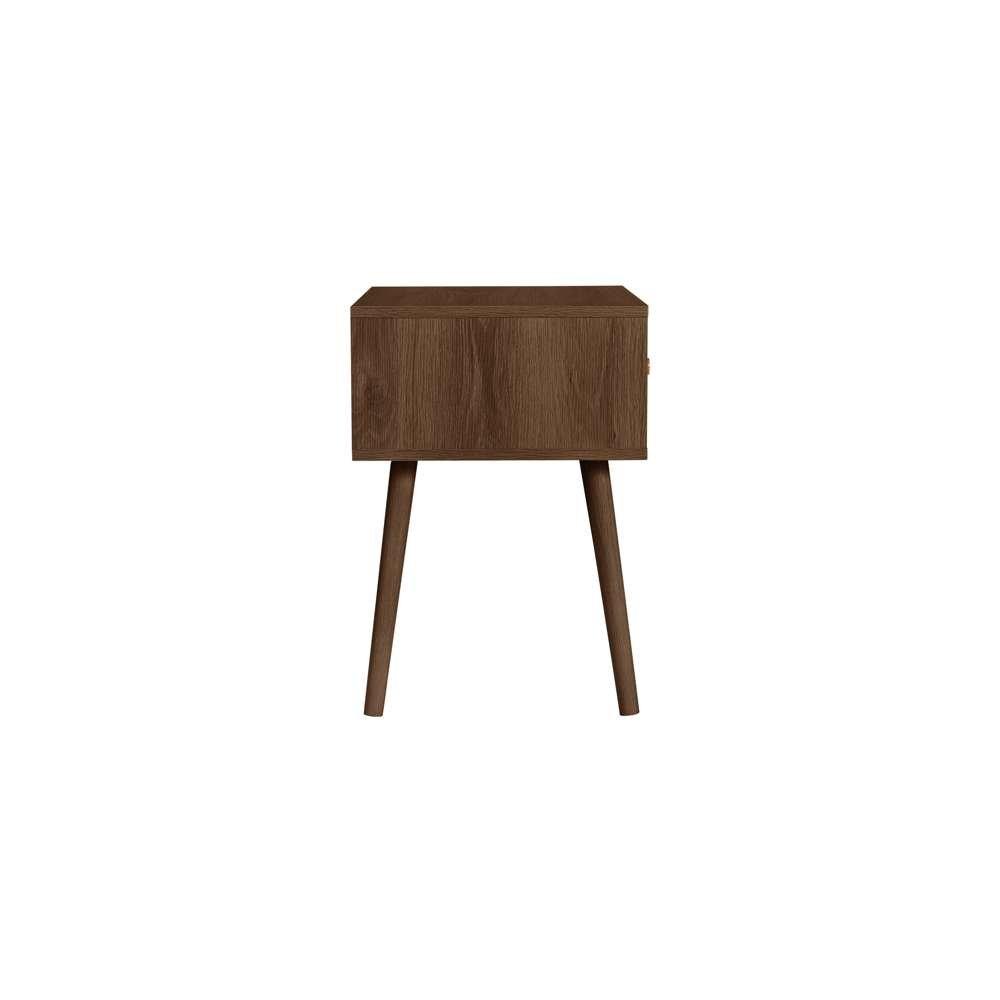 Brown - Birlea - Herringford 1 Drawer Bedside - 6