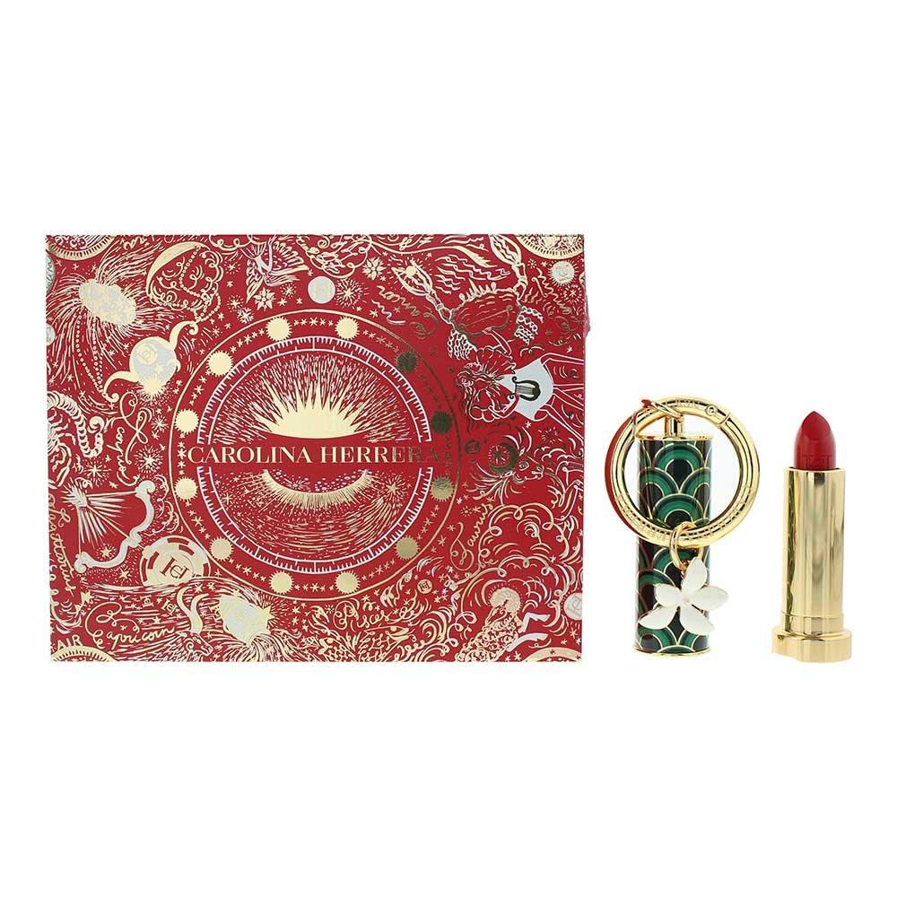 Carolina Herrera Fabulous Kiss 3 Piece Gift Set - None - Size 3.5g