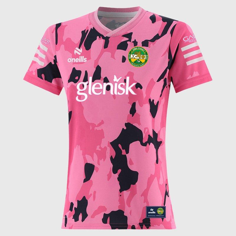Pink/Navy - ONeills - Offaly Granada 6 Jersey Ladies - 1