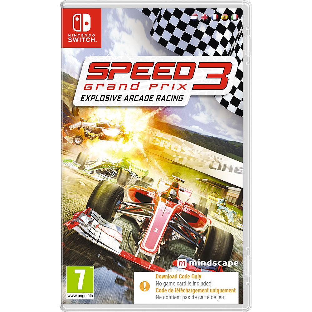 Nintendo Switch - Plaion - Speed 3: Grand Prix Code in Box - 1