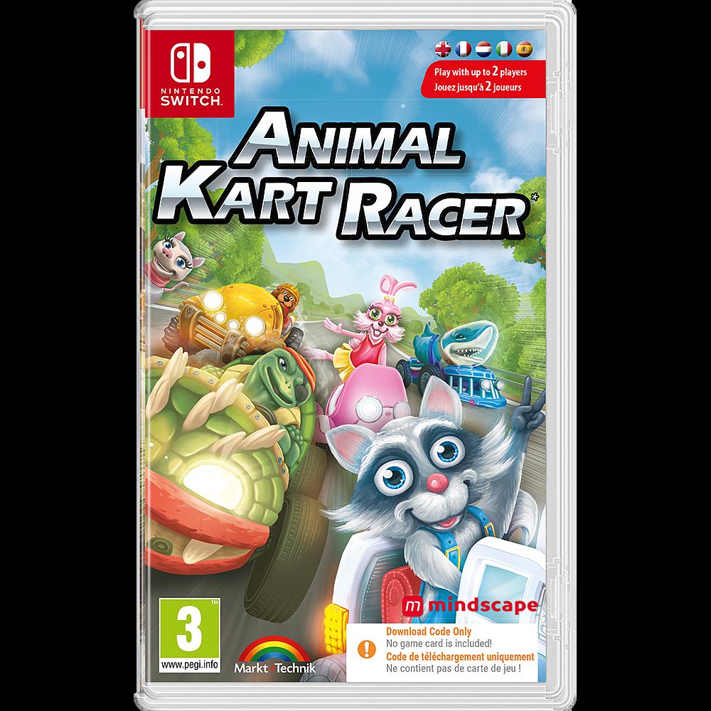 Nintendo Switch - Plaion - Animal Kart Racer Code in Box - 1