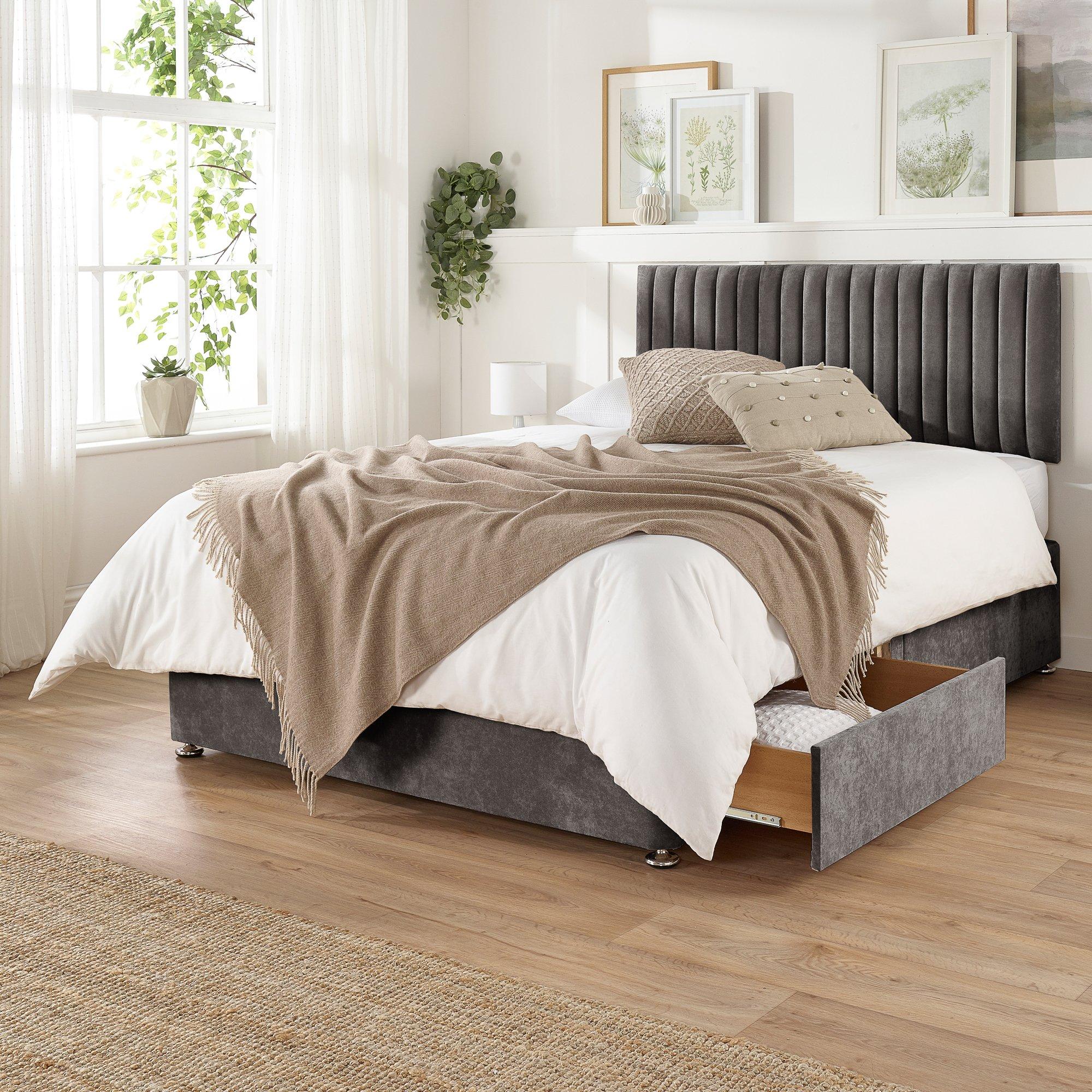 Slate - Aspire - Grant Divan 4 Drawers - 2