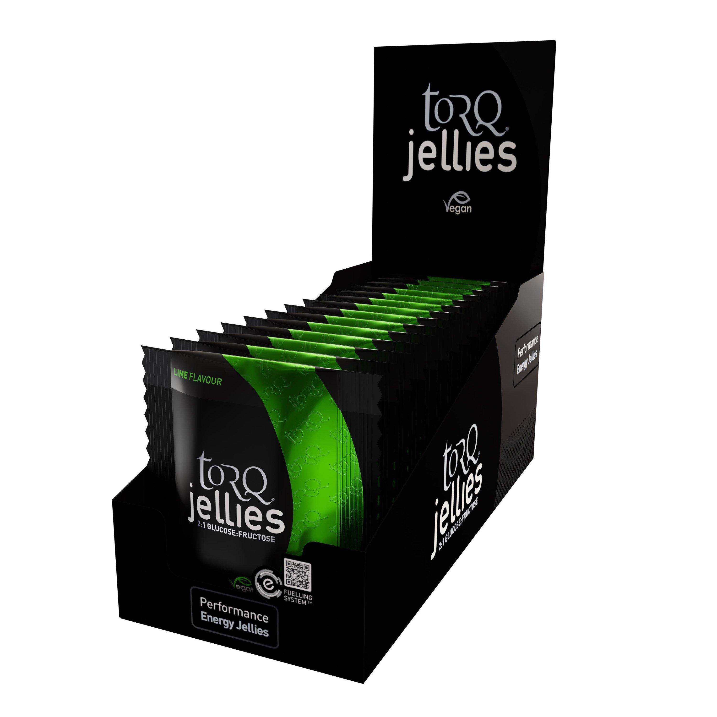Lime - Torq - Energy Jellies (Box of 15) - 2