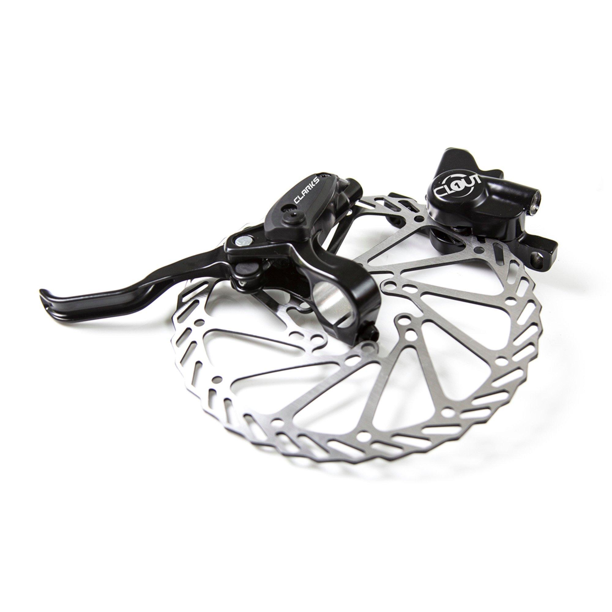 Clarks  Clout Two Piston Hydraulic Brake Front F160 - Black - NO SIZE