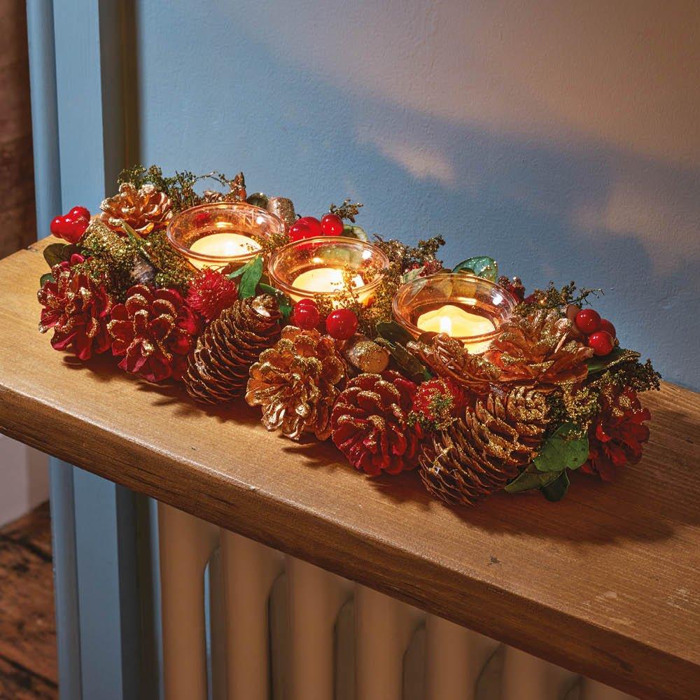 Multi - YouGarden - Three Kings Trio Candle Holder - 36cm - 1