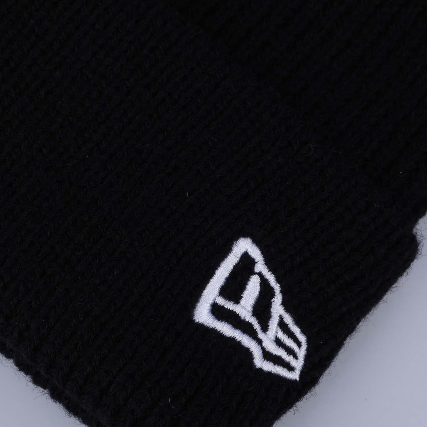 Black - New Era - Wool Cuff Knit Beanie - 3
