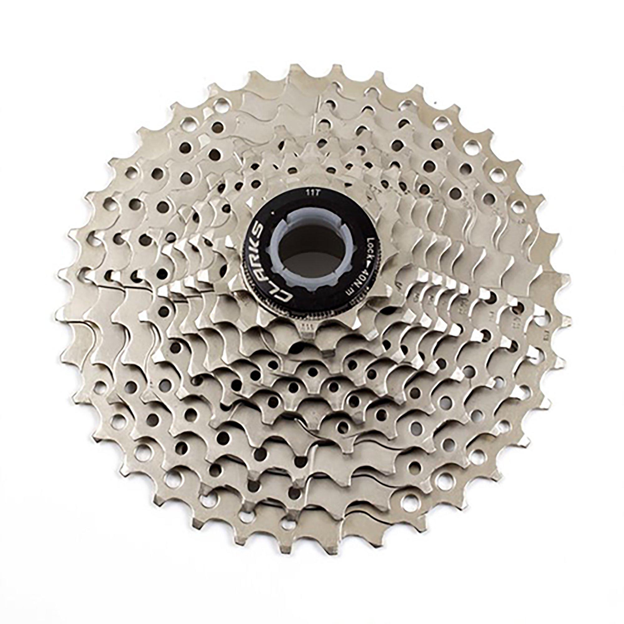 Silver - Clarks - Cassette 11-36 10 Speed - Sram/Shim Compatible