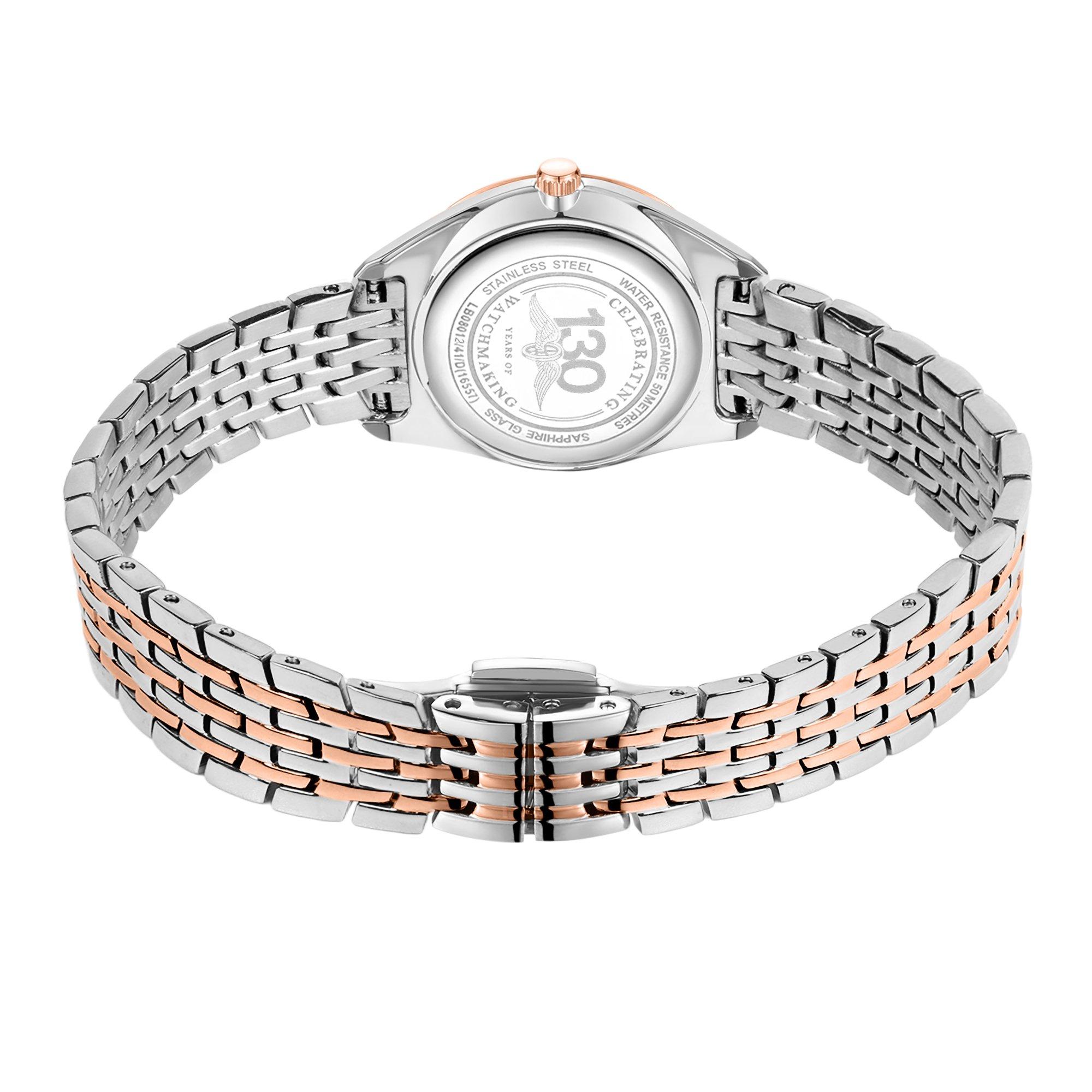 Silver & Gold - Rotary - Rotary Ladies Ultra Slim MOP SS Bracelet Watch - 4