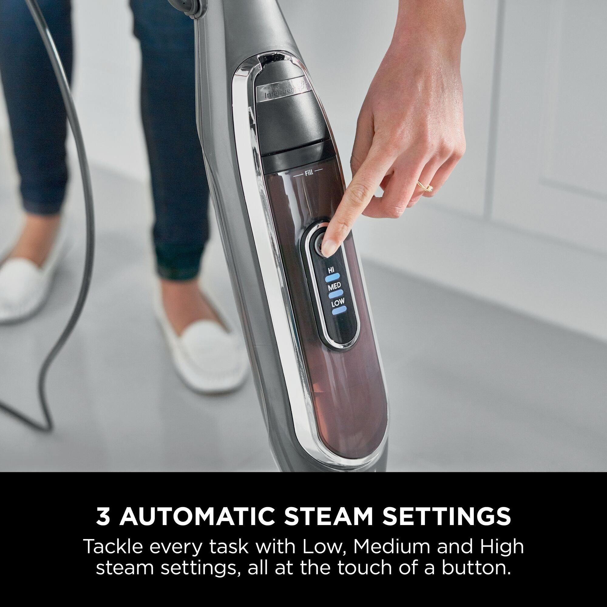 Grey - Shark - Klik n’ Flip Automatic Steam Mop S6003UK - 5