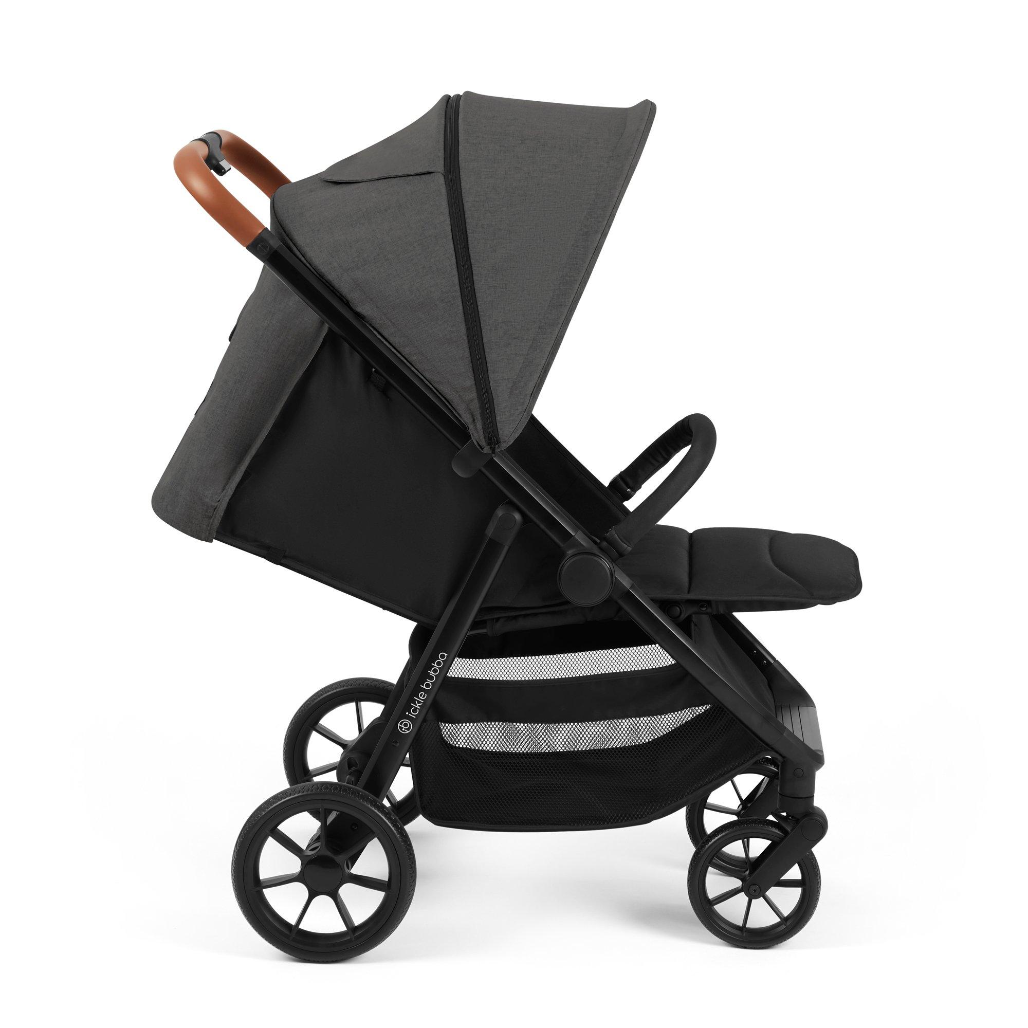 Charcoal Grey - Ickle Bubba - Stomp Stride Stroller - Prime - 4