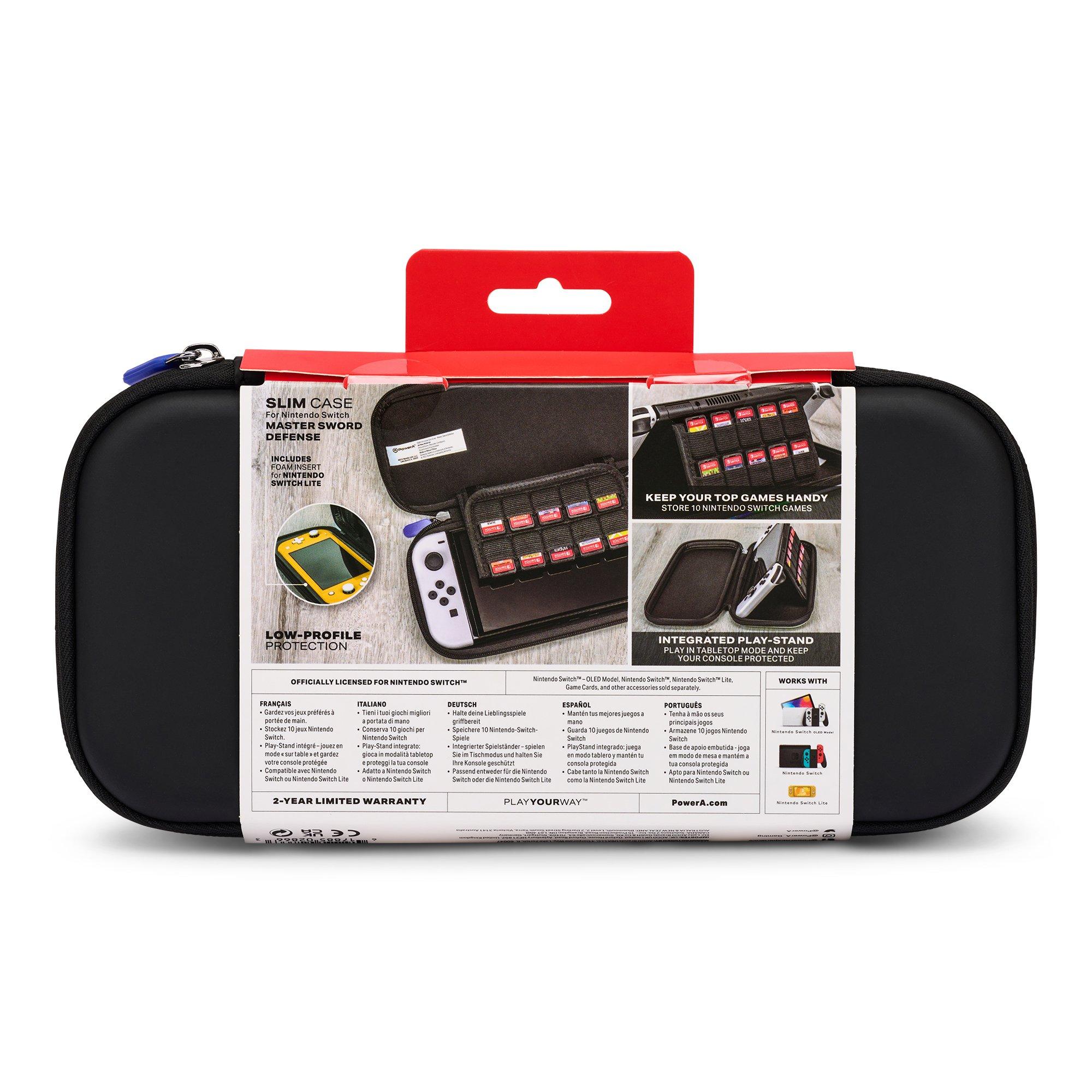 Master Sword - PowerA - Master Sword Defense Slim Case for Nintendo Switch - 11