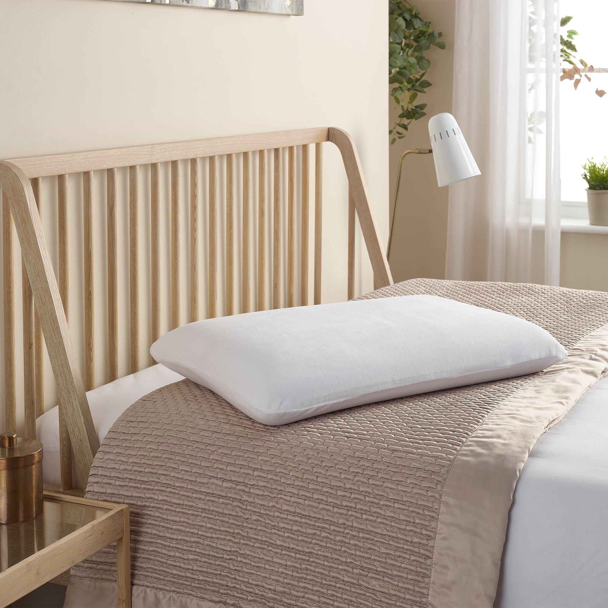 White - Slumberdown - Memory Cool Firm Support Pillow - 4