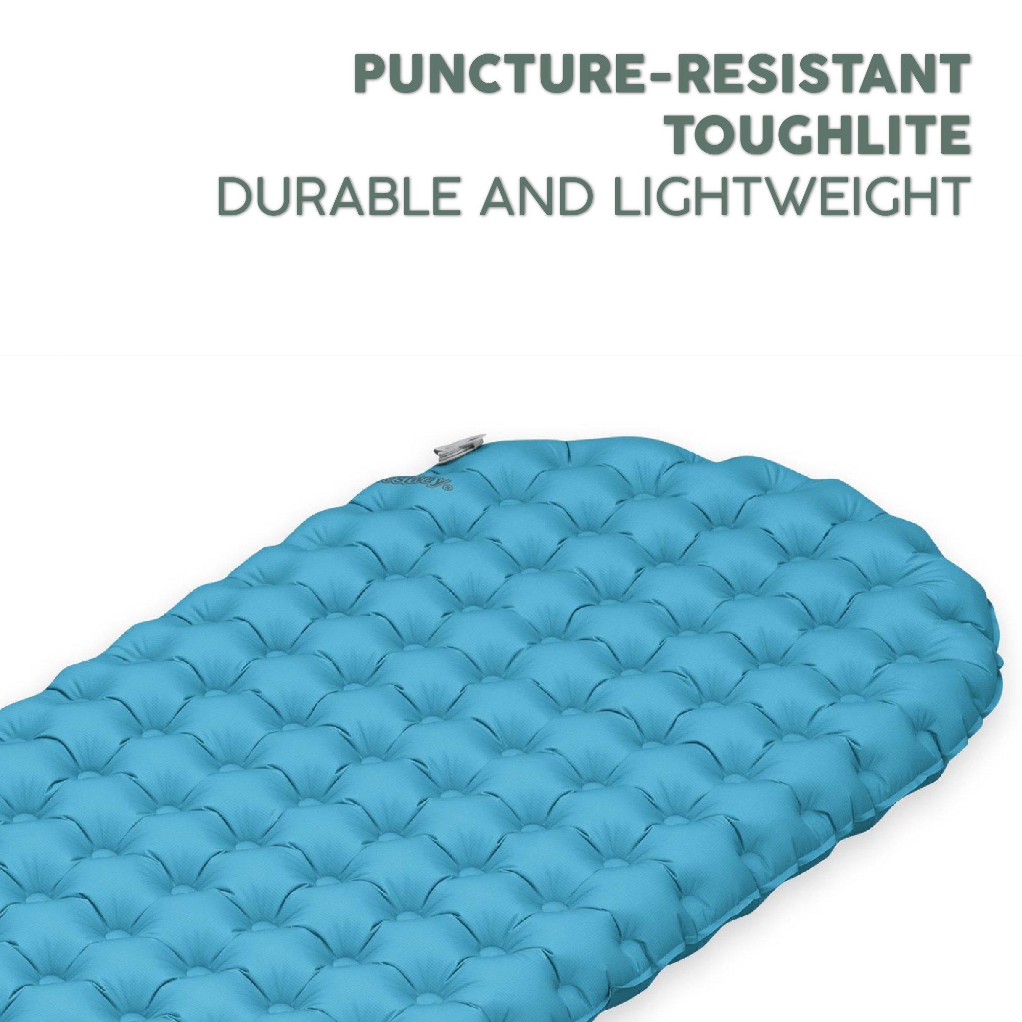 Blue - Bestway - AlpineLite Insulated Regular Mummy Sleeping Pad - 3