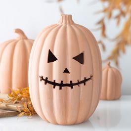 Something Different 30cm Terracotta Pumpkin Ornament