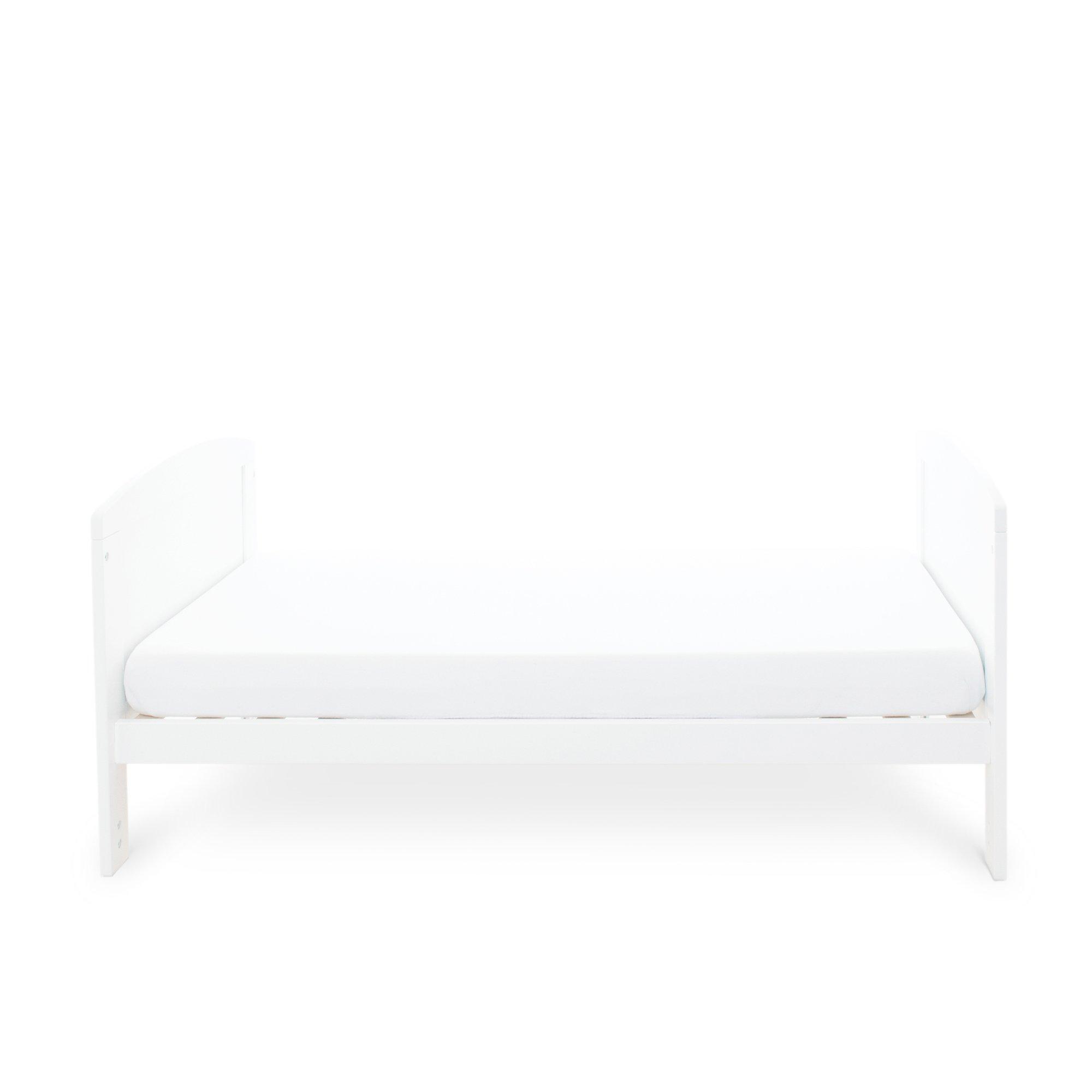 White - Ickle Bubba - Coleby Classic Cot Bed and All Seasons Mattress - 7