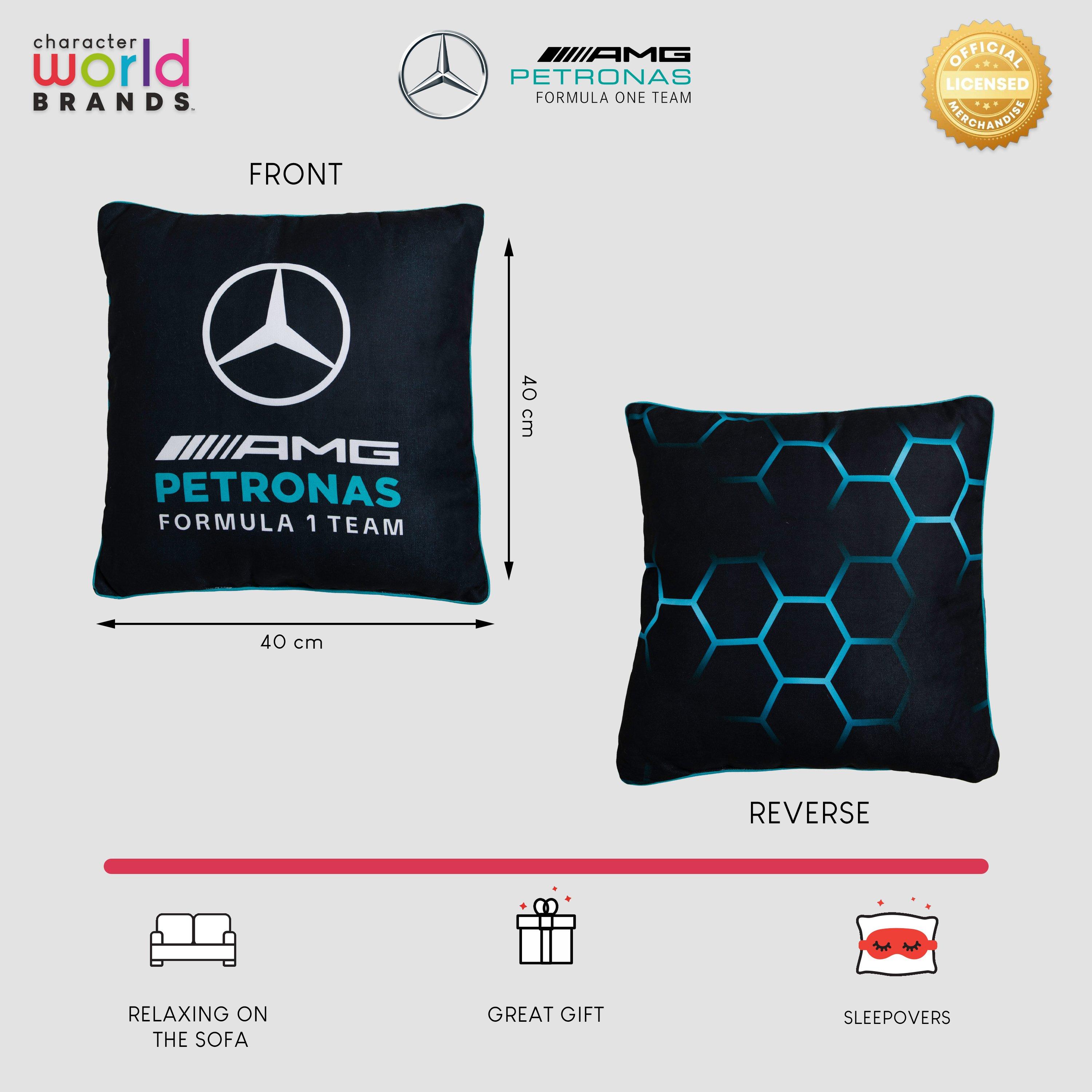 Blue - Mercedes - Mercedes Ridge Square Cushion - 13