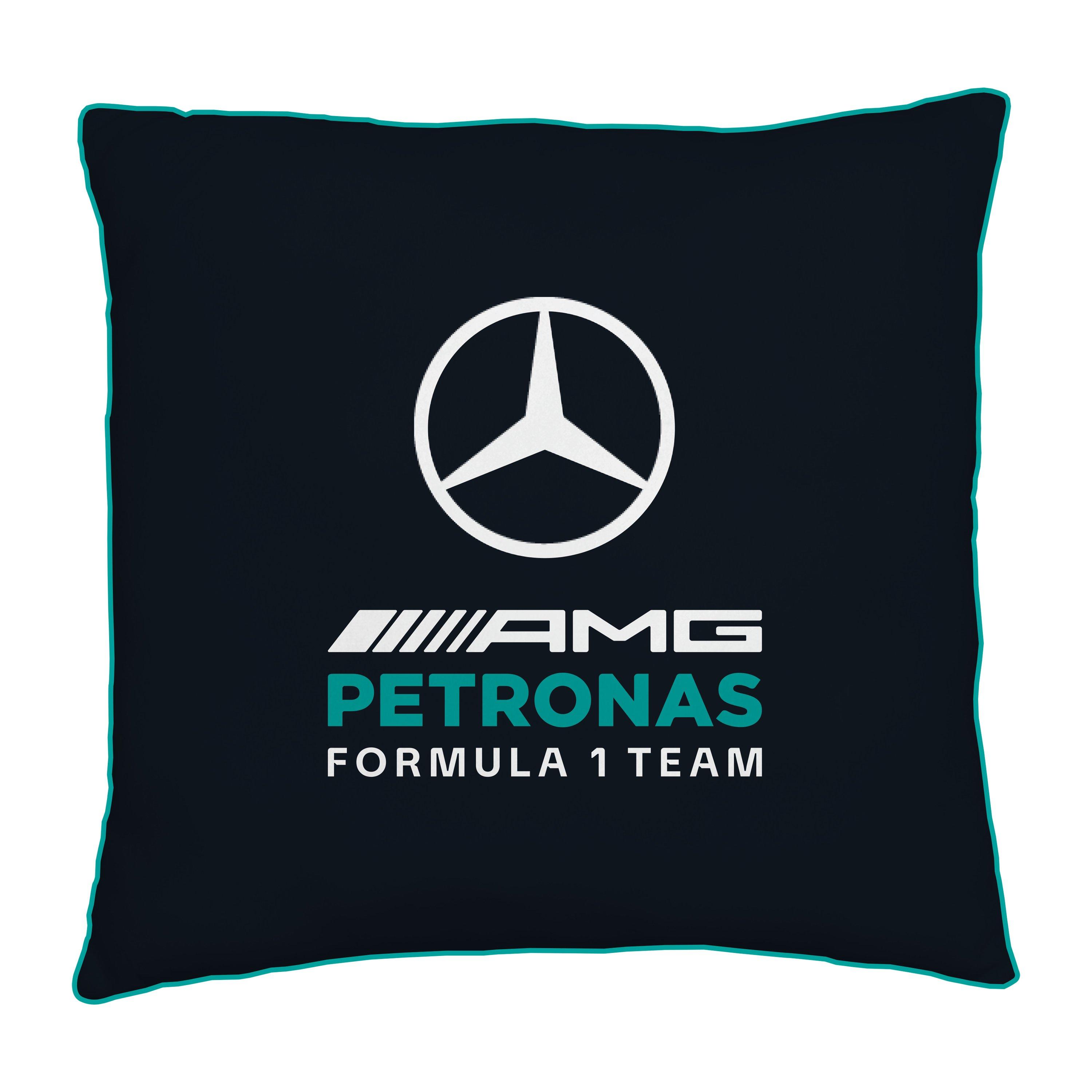 Blue - Mercedes - Mercedes Ridge Square Cushion - 4