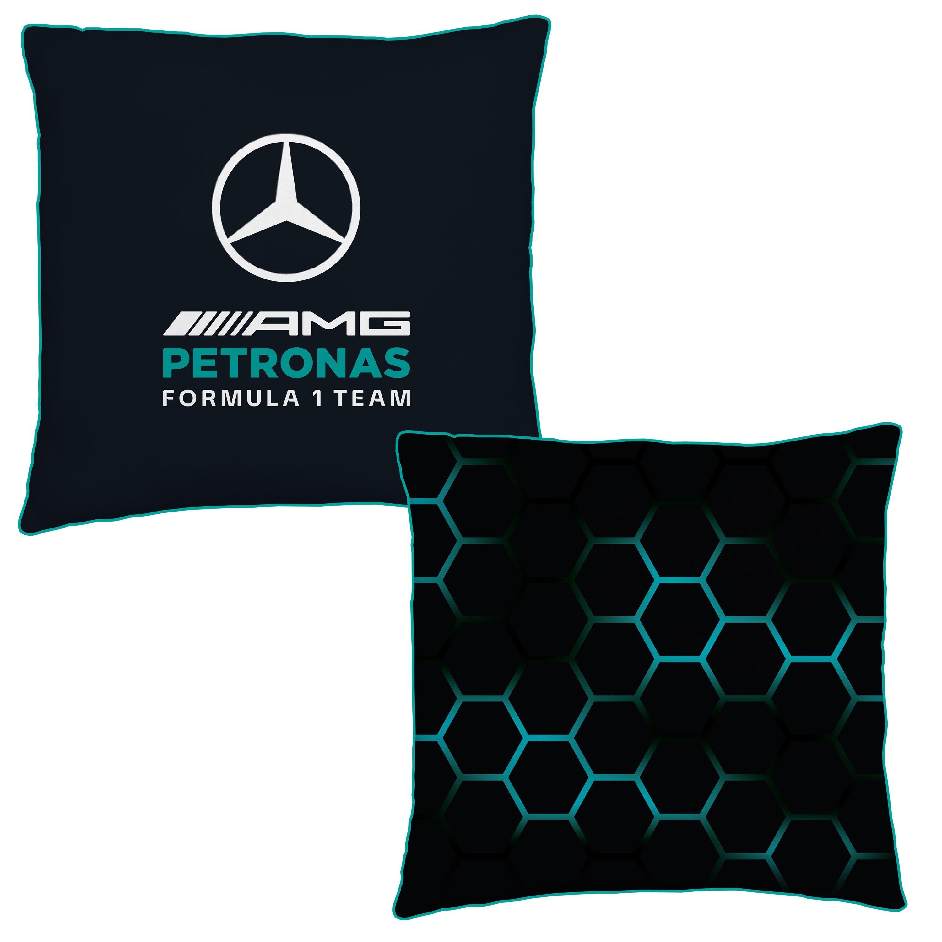 Blue - Mercedes - Mercedes Ridge Square Cushion - 6