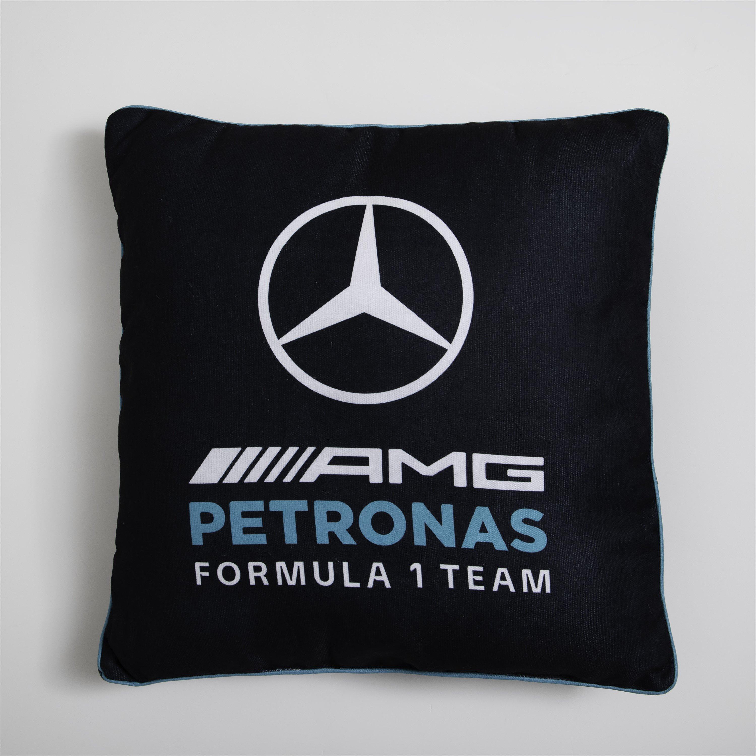 Blue - Mercedes - Mercedes Ridge Square Cushion - 8