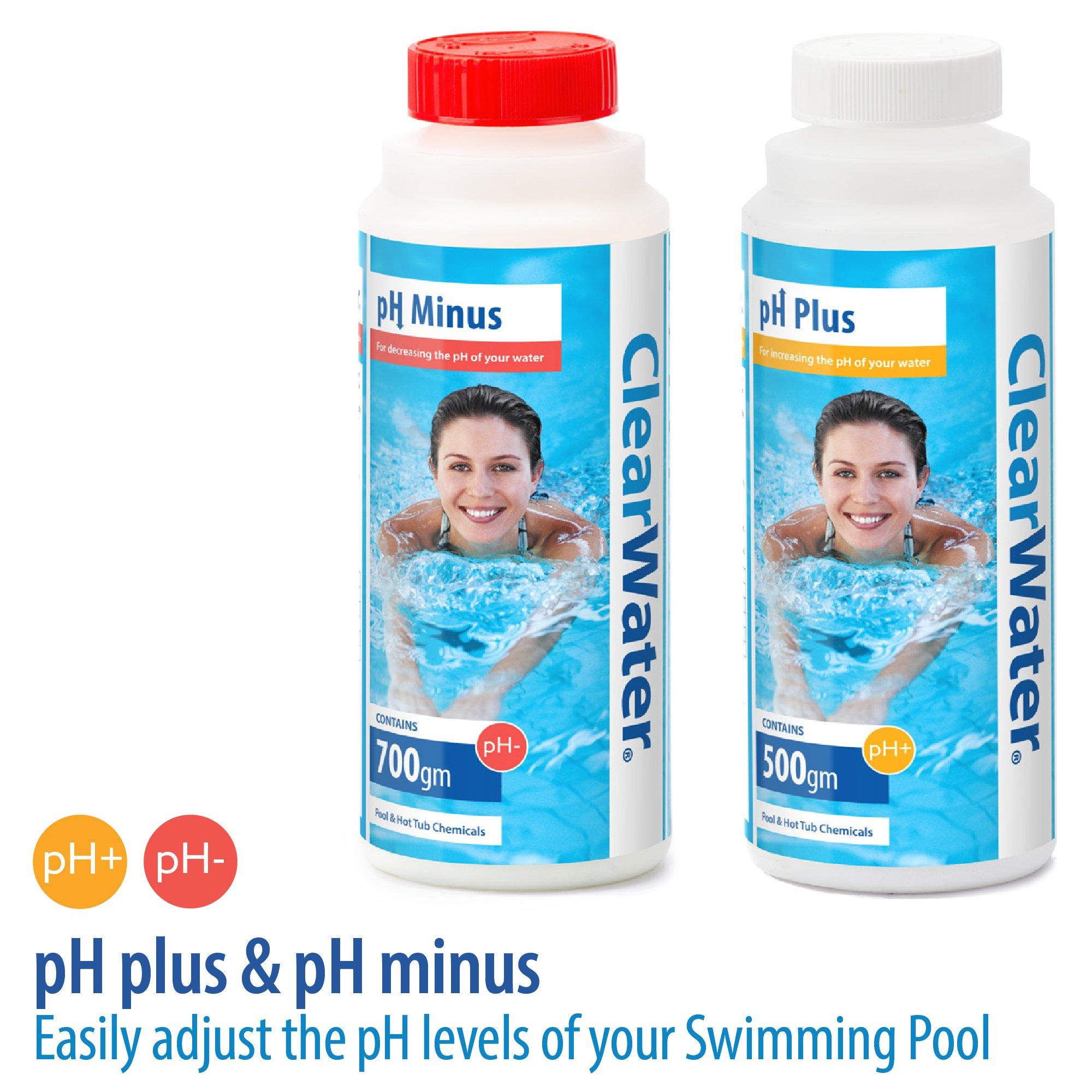 White And Blue - Clearwater - ClearWater Pool Starter Kit - 4