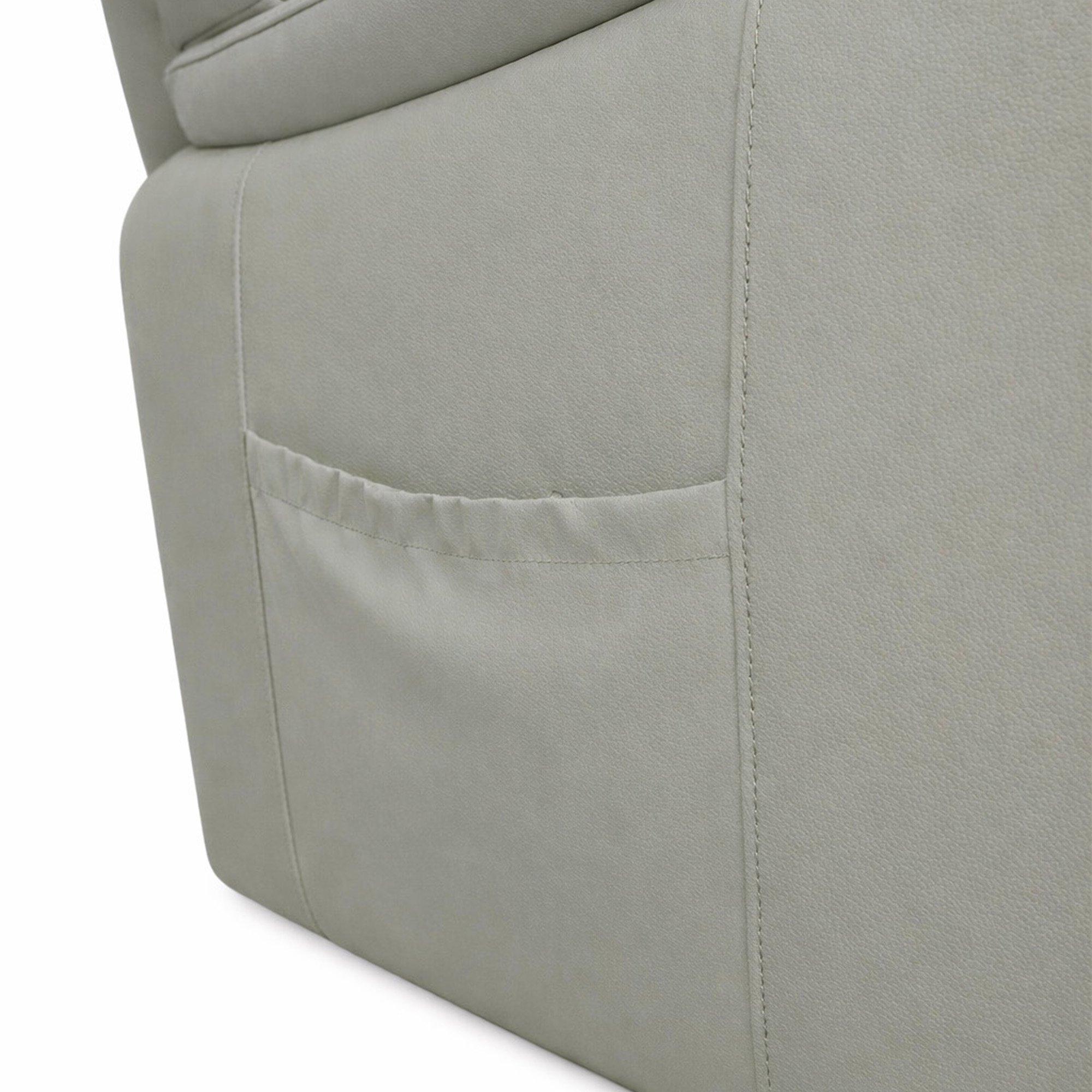 Pewter - Aspire - Dual Motor Riser Recliner Armchair (1 Seater) - 2