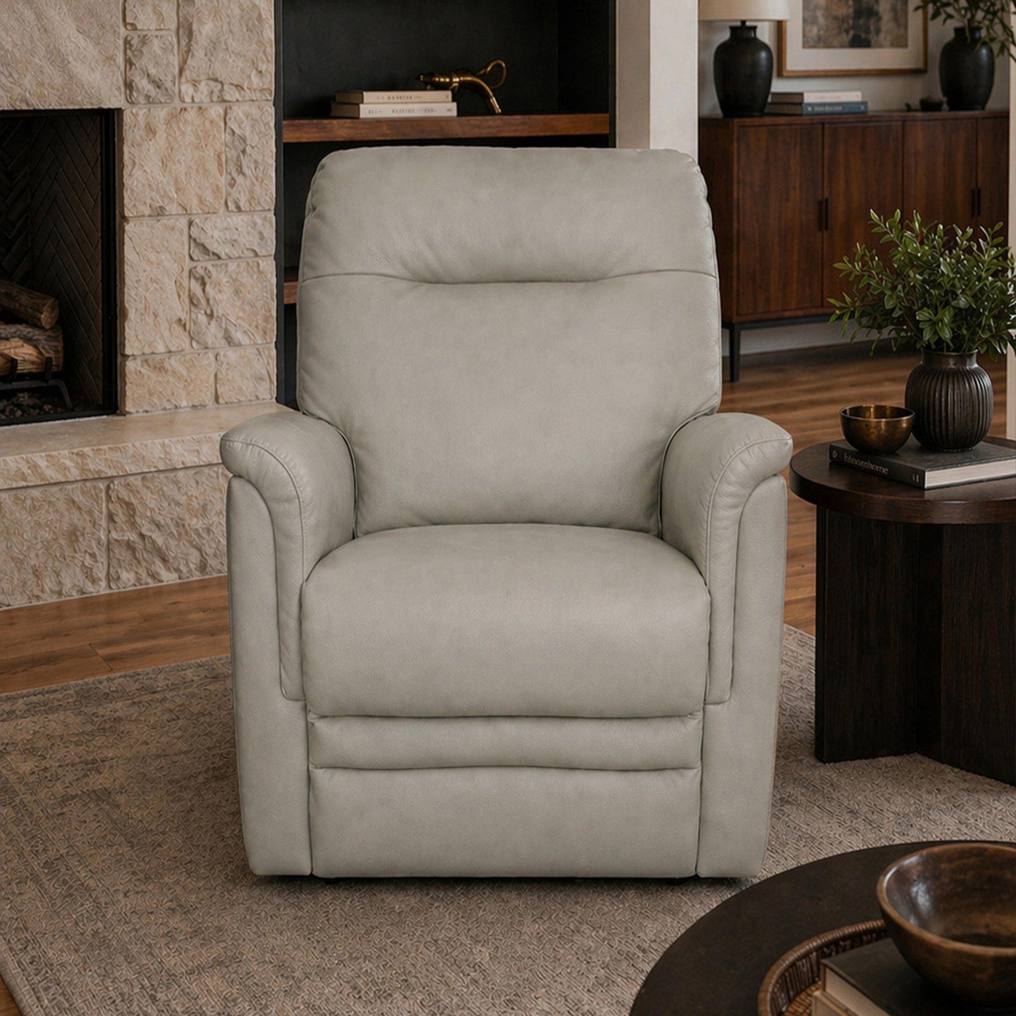 Pewter - Aspire - Dual Motor Riser Recliner Armchair (1 Seater) - 6